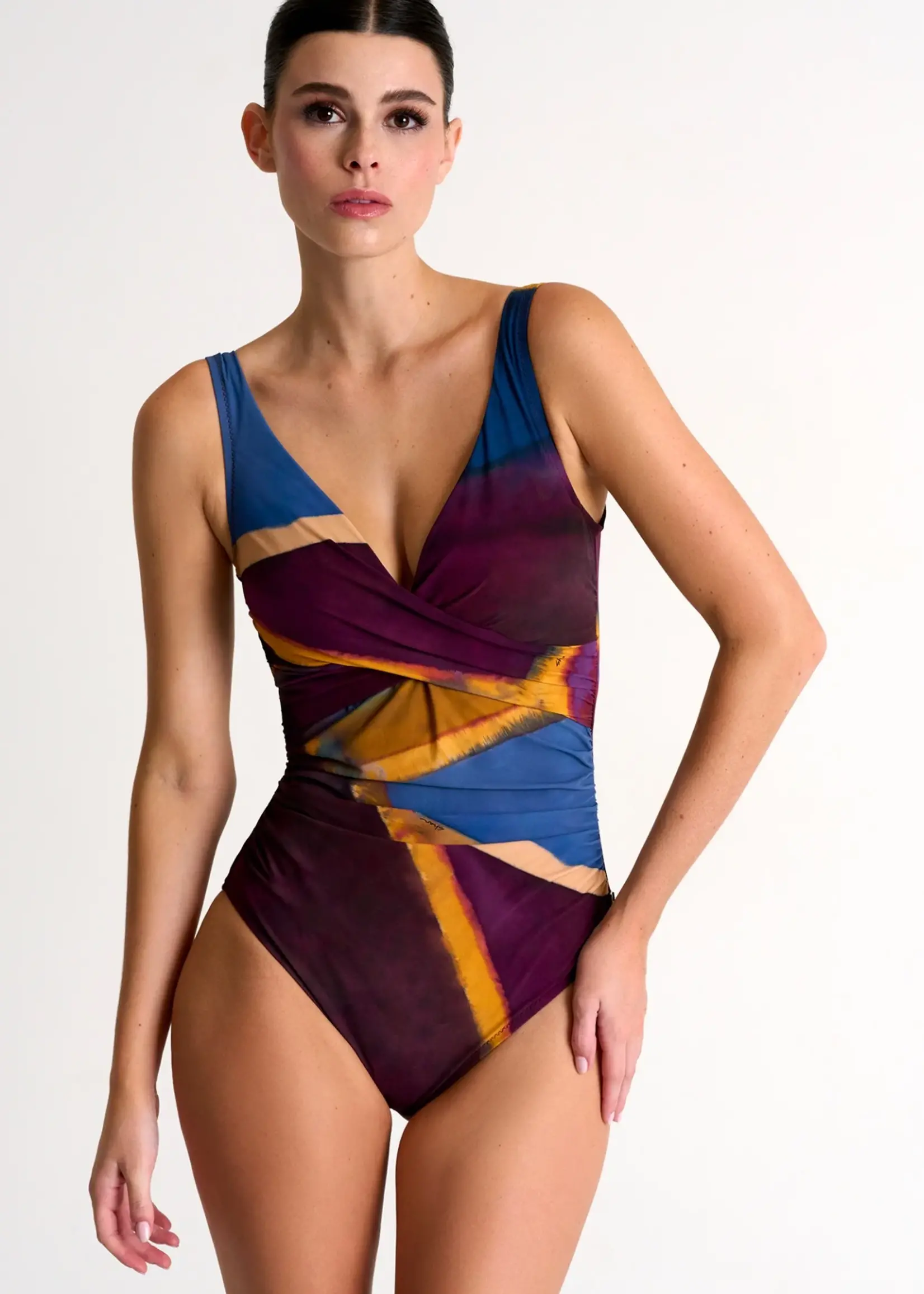 Shan Ophelie Print Wrap Swimsuit 42460-02