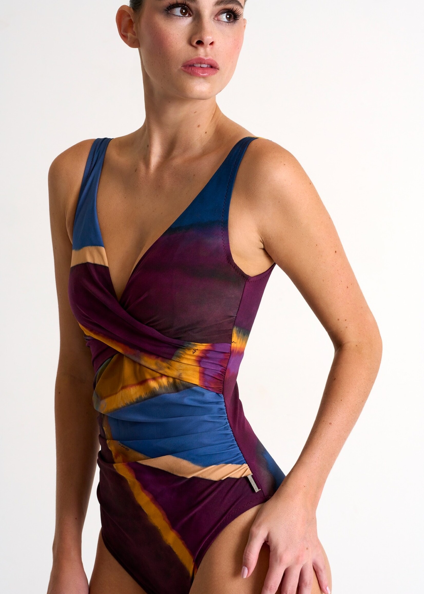 Shan Ophelie Print Wrap Swimsuit 42460-02