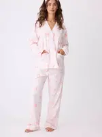 PJ Salvage Rose All Day Flannel PJ Set