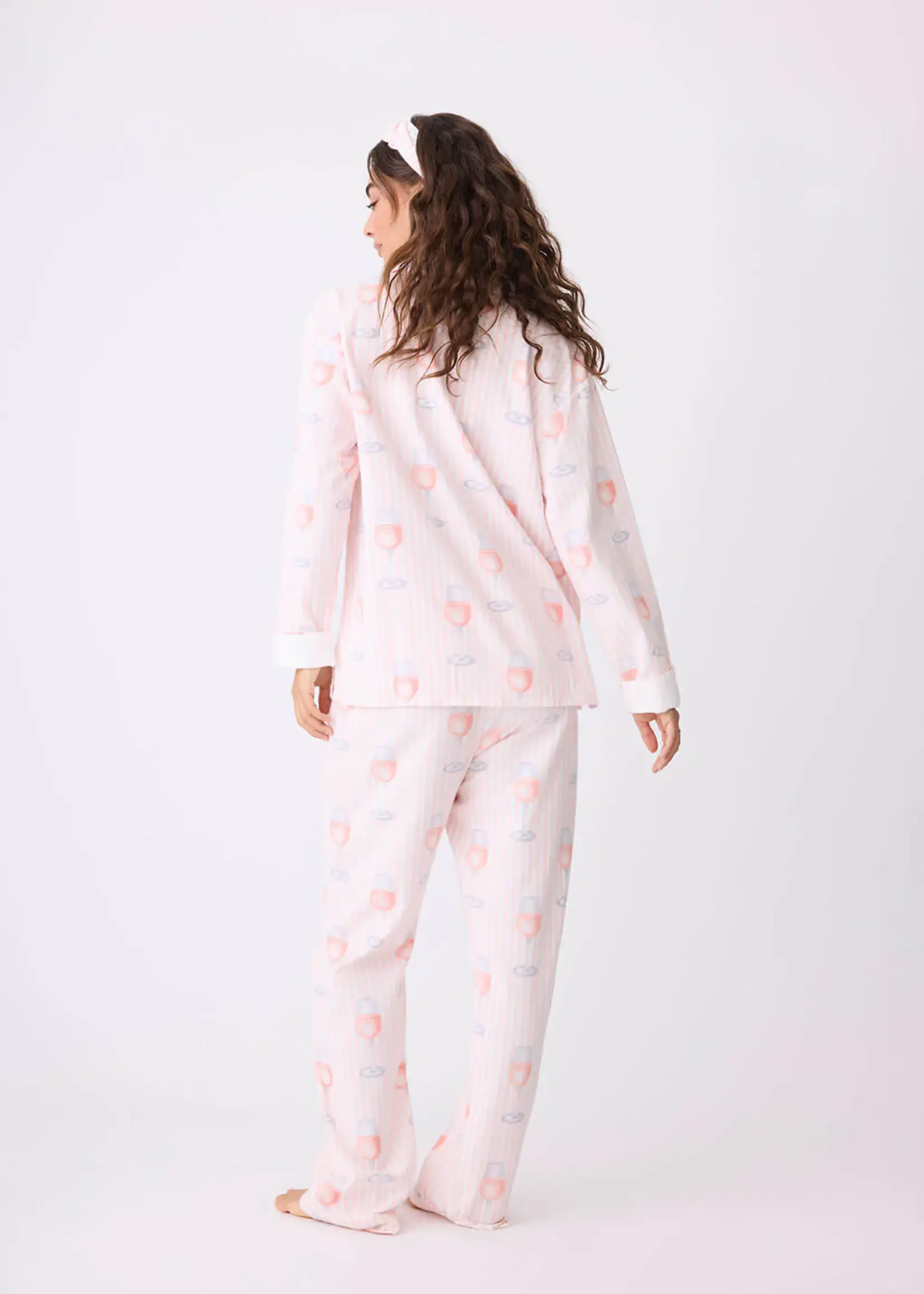 PJ Salvage Rose All Day Flannel PJ Set RPFLPJ