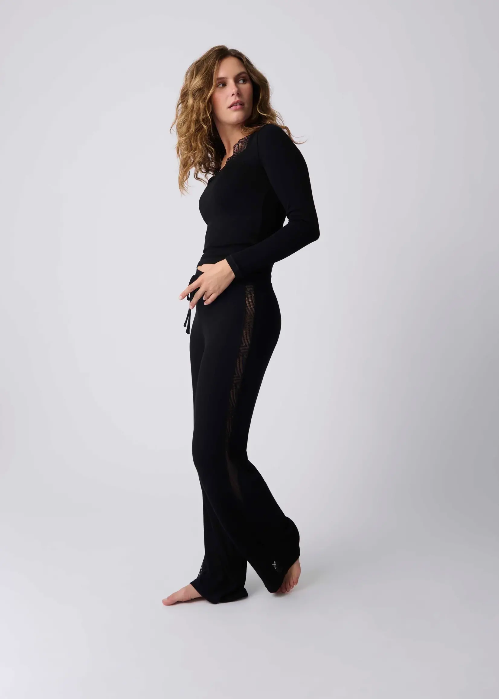 PJ Salvage Lacey Basics Pant Set RILBLS / RILBP