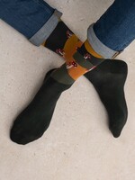 Bleuforet Men's Mushroom Pattern Socks