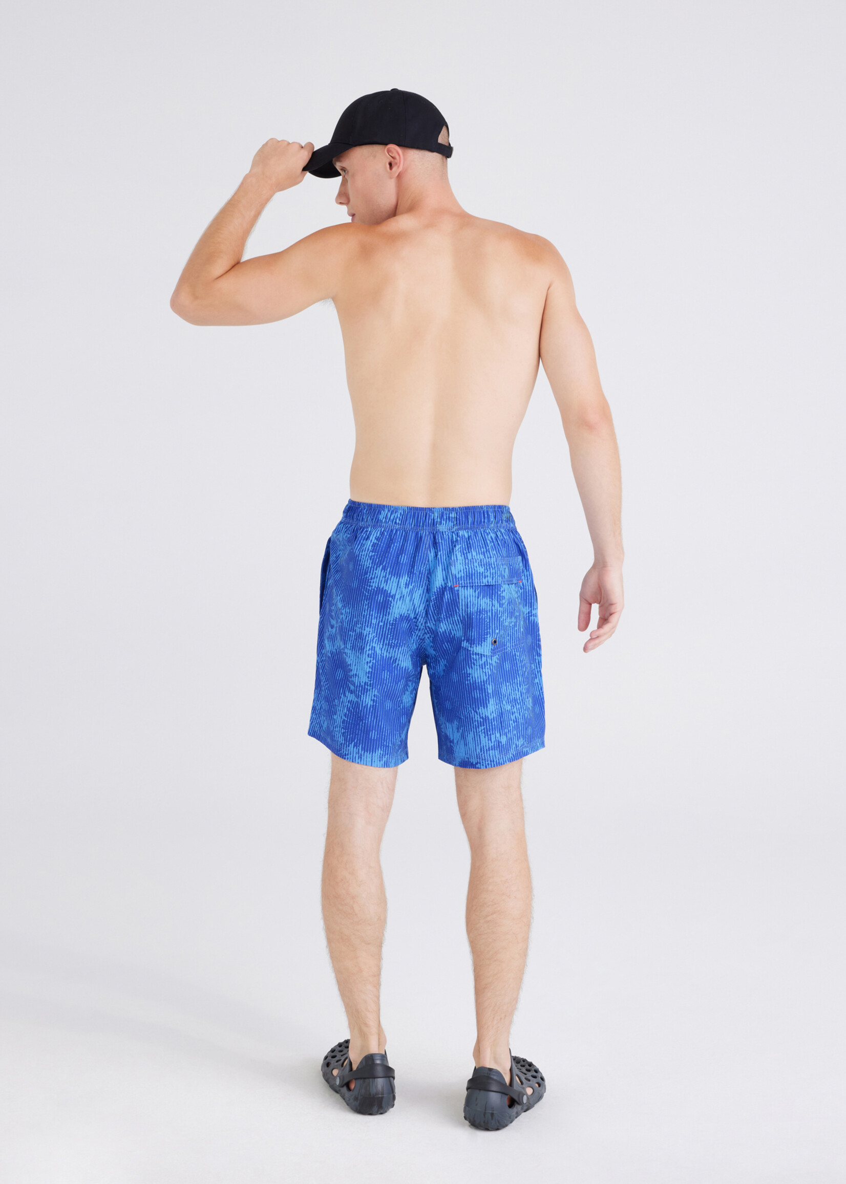 Saxx Oh Buoy 7" Printed Swim Trunk