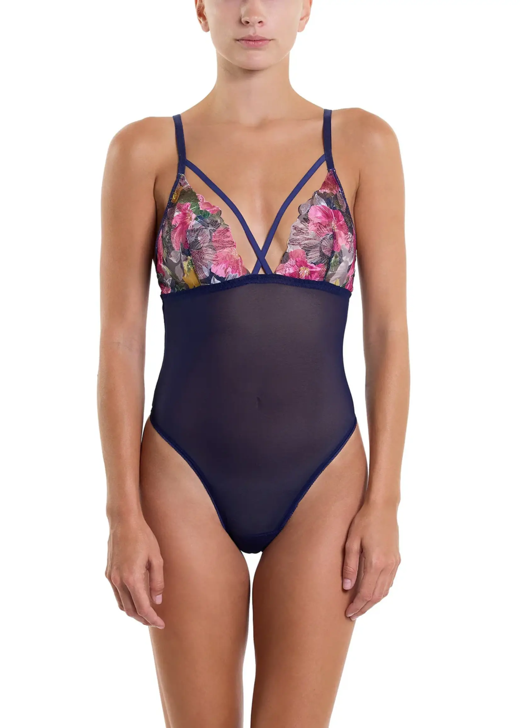 Hanky Panky Wildly Blooming Bodysuit 8F8456