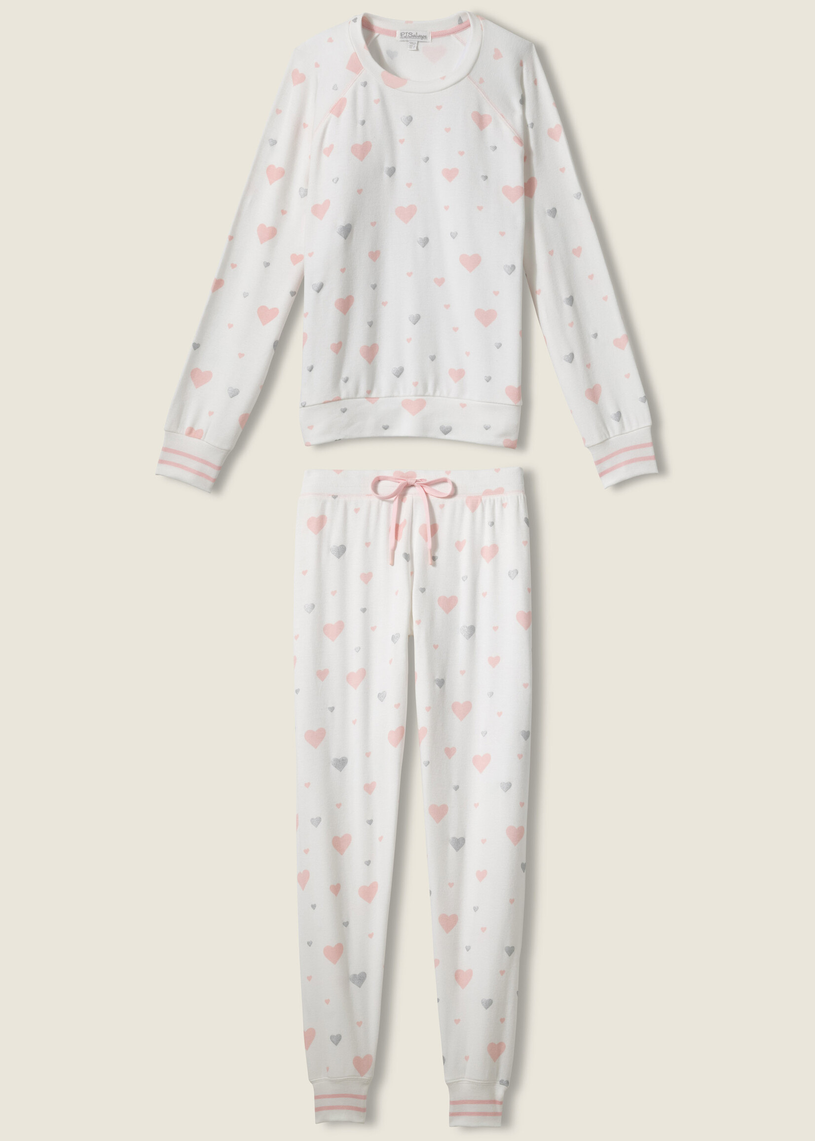 PJ Salvage Full of Love Jammie Pant Set RRFOST1/RRFLST1
