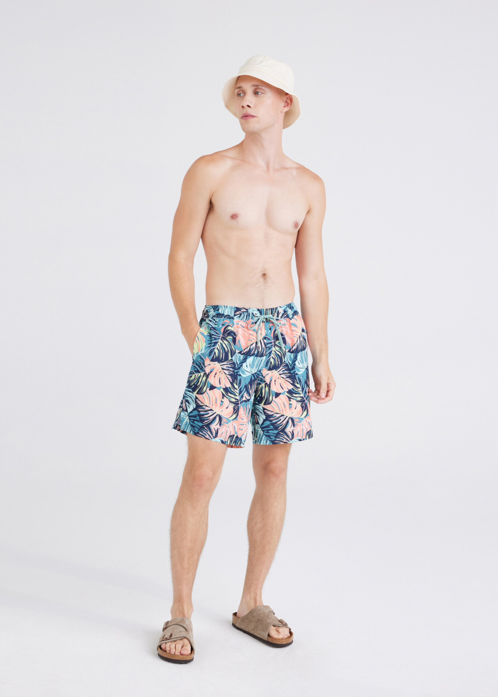 Saxx Oh Buoy 7" Printed Swim Trunk SXSW04L