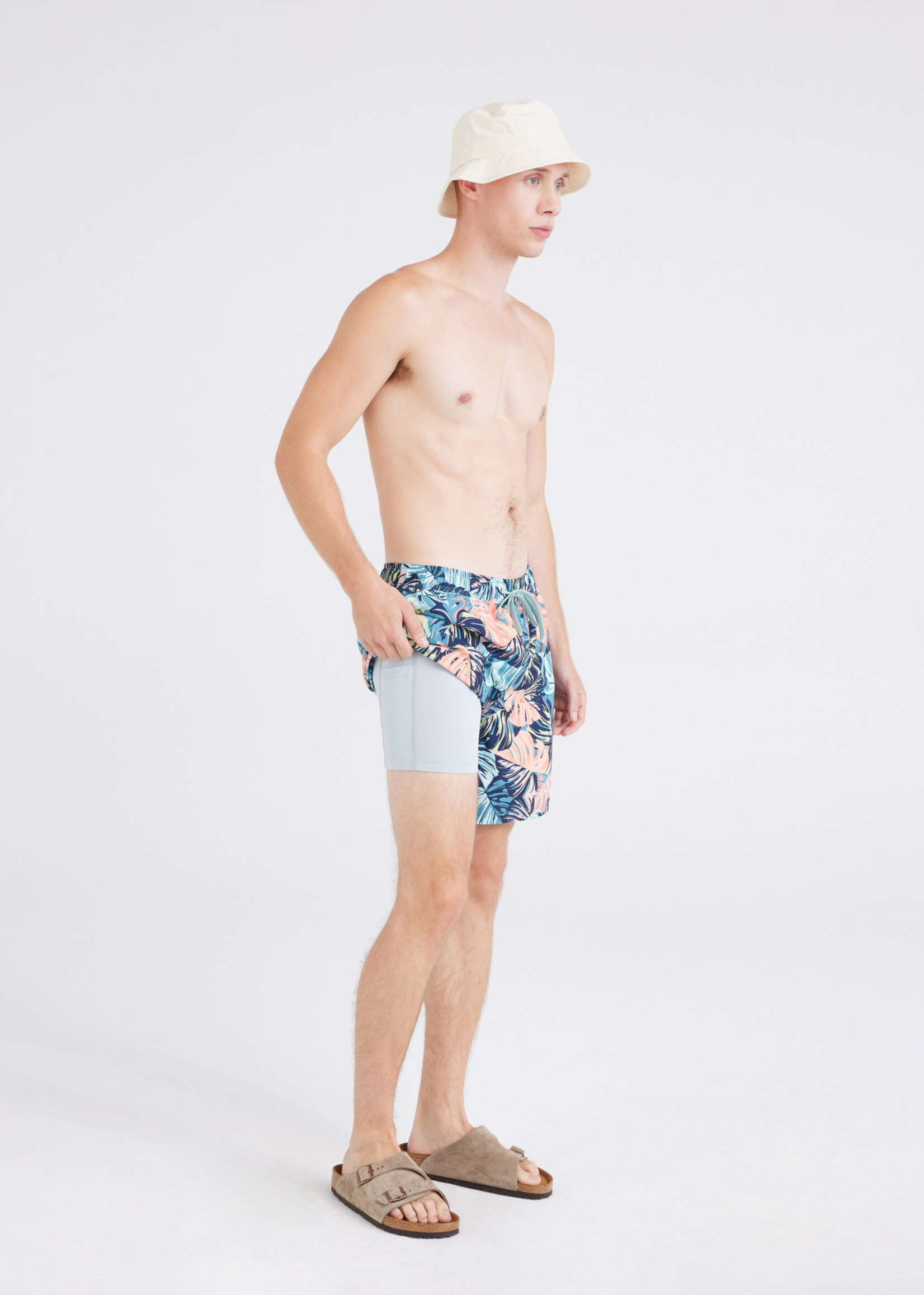 Saxx Oh Buoy 7" Printed Swim Trunk SXSW04L