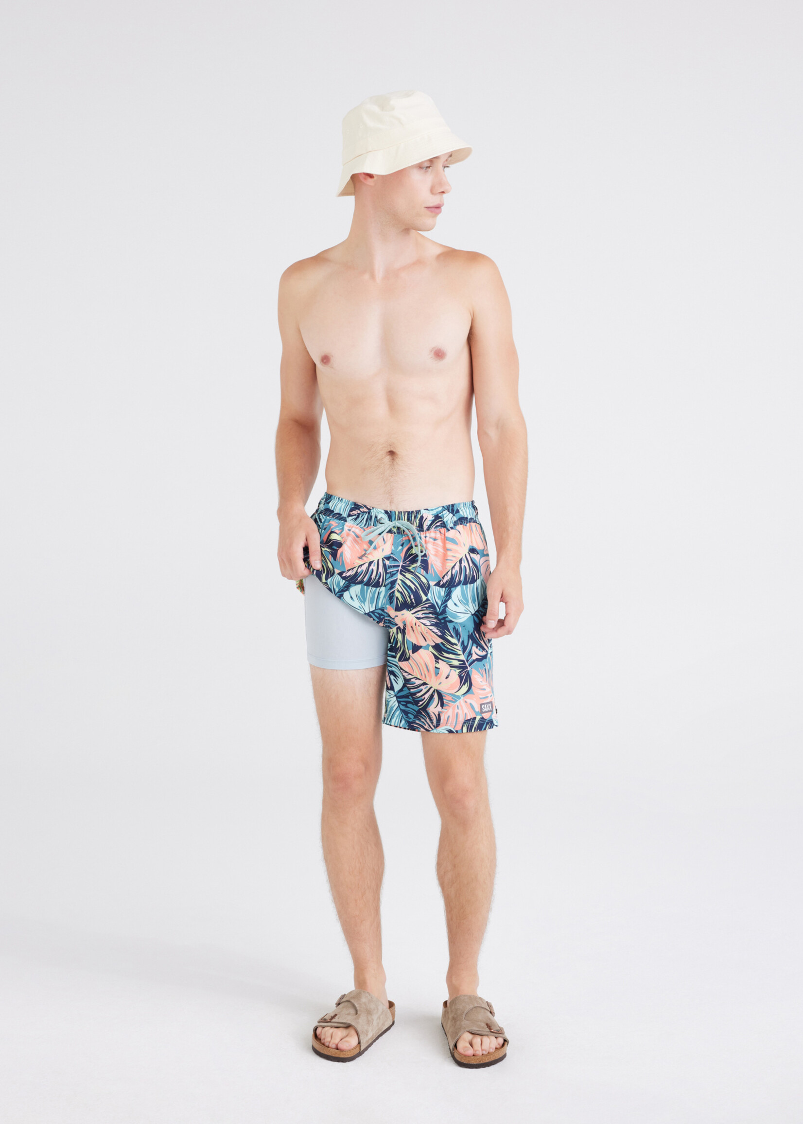 Saxx Oh Buoy 7" Printed Swim Trunk SXSW04L