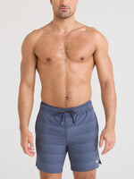 Saxx Oh Buoy 7" Ink/Navy Stripe Swim Trunk