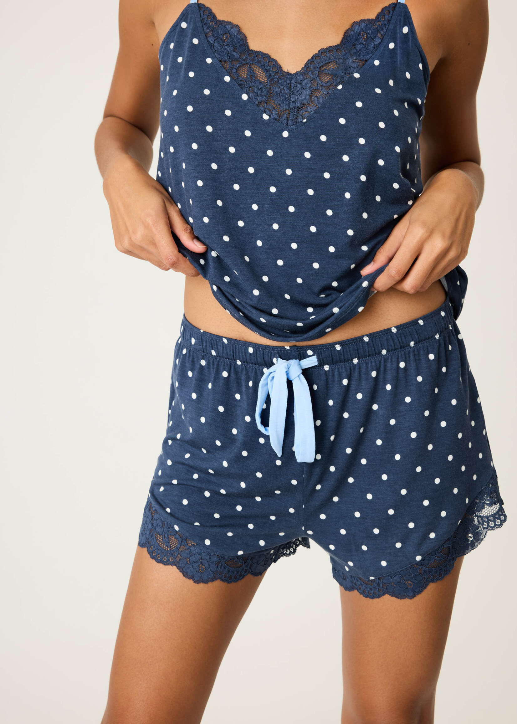 PJ Salvage Polka Dot Party Cami & Short Set RSPDST2
