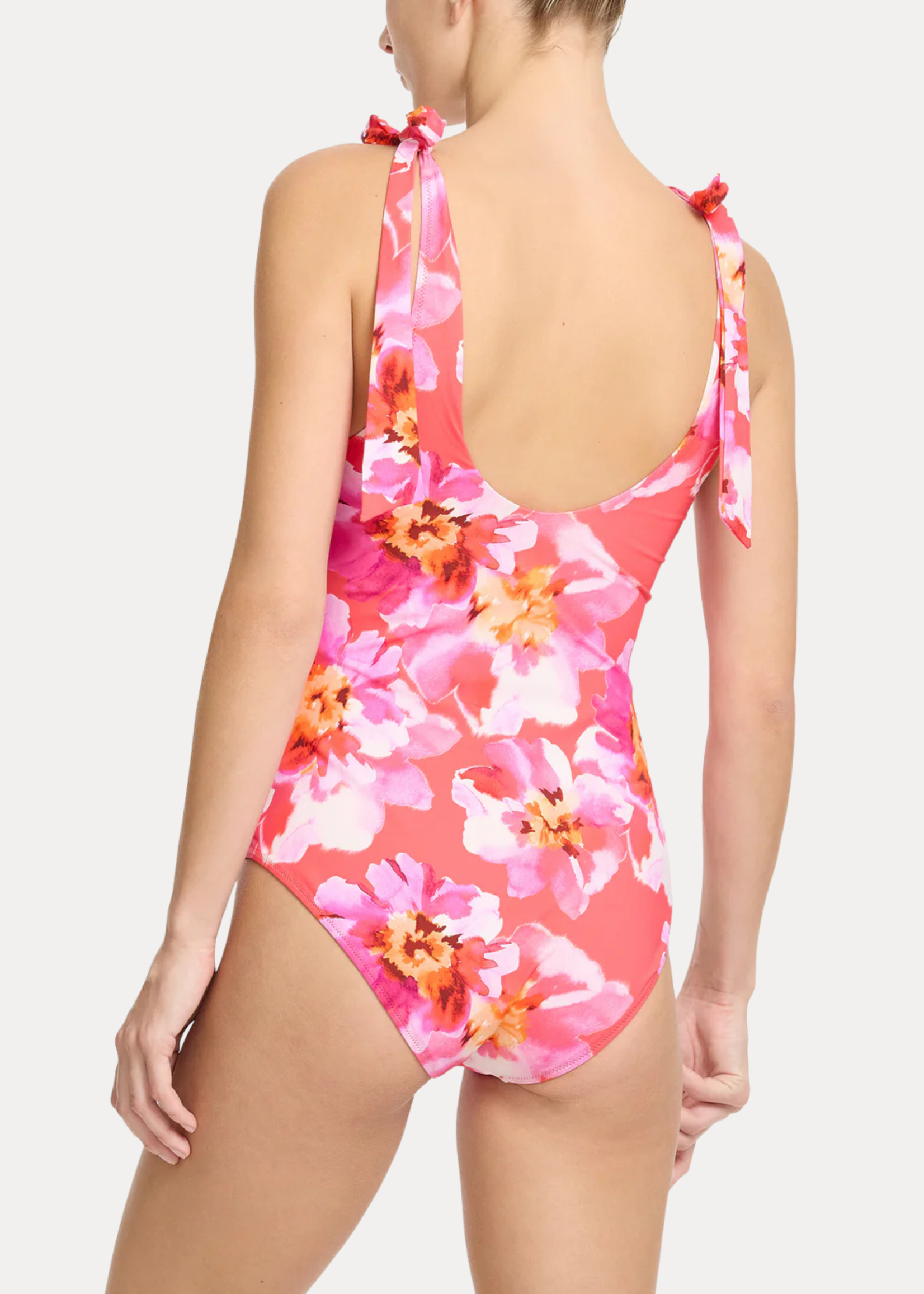Hanky Panky Tie Strap Ruched Swimsuit 7R8451