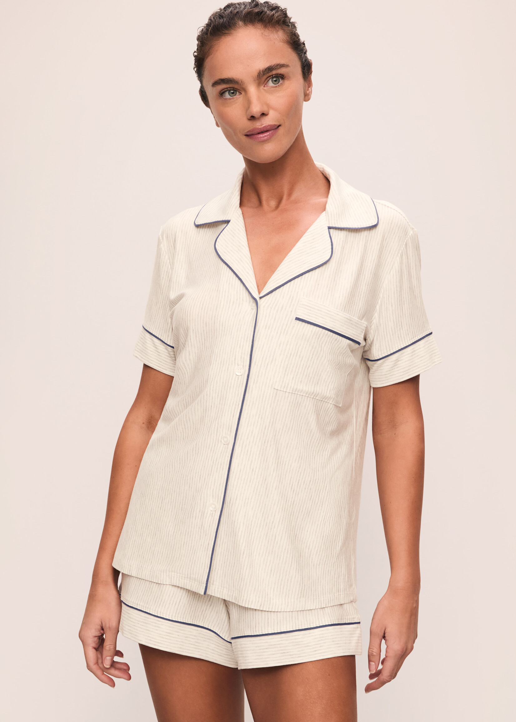 Eberjey Gisele Relaxed Short Printed PJ Set PJ1141SN