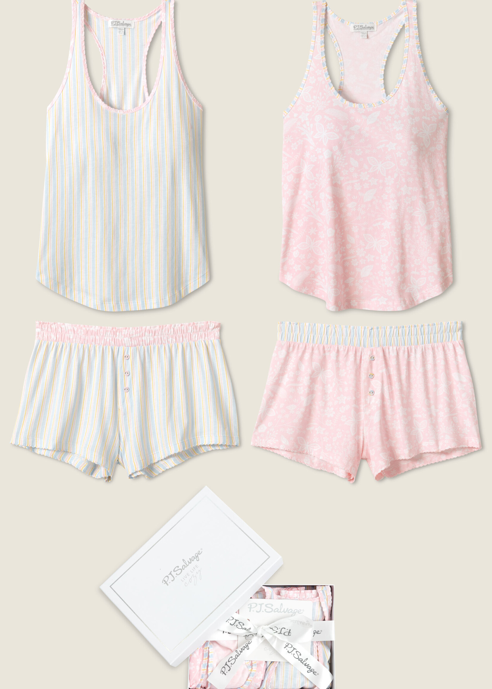 PJ Salvage Mix & Match 2 Pack Short Sets RSMMST