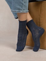 Bleuforet Open Work Ankle Sock
