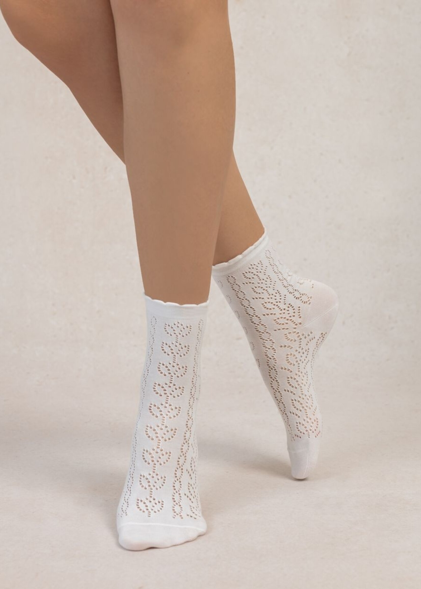 Bleuforet Open Work Ankle Sock 6532