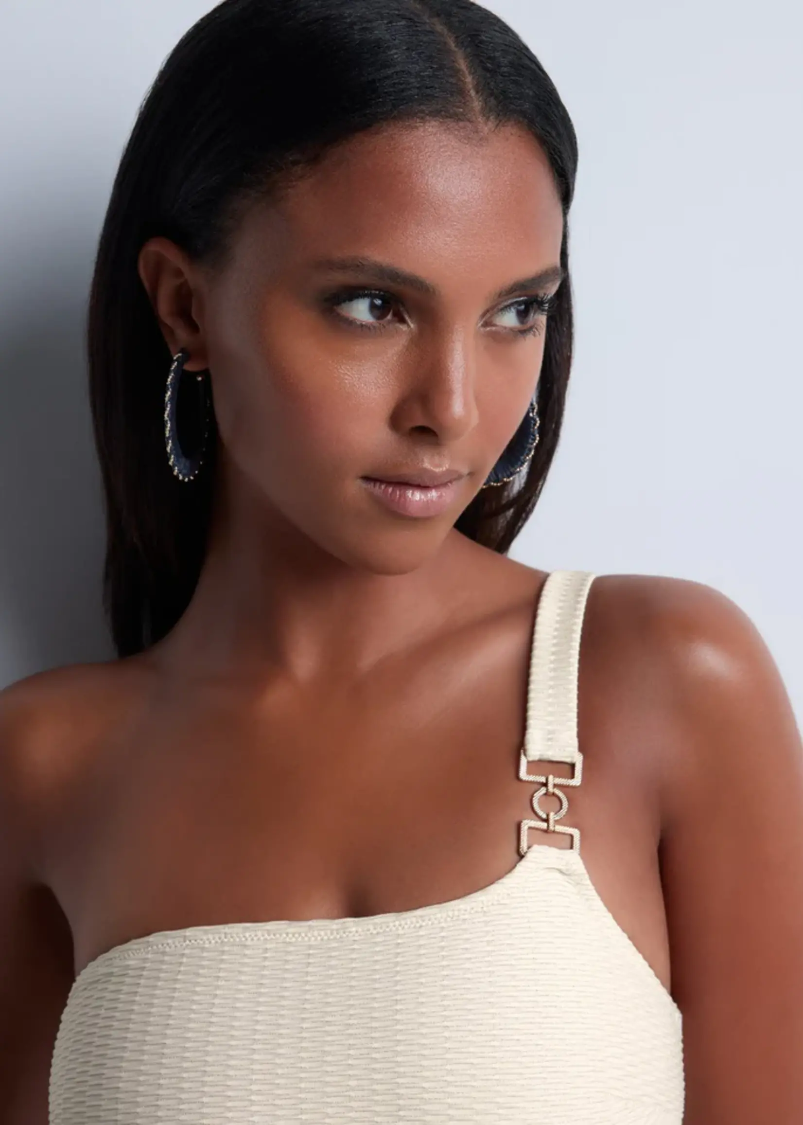 Aubade Shimmering Waters One Shoulder Swimsuit 4S67-A