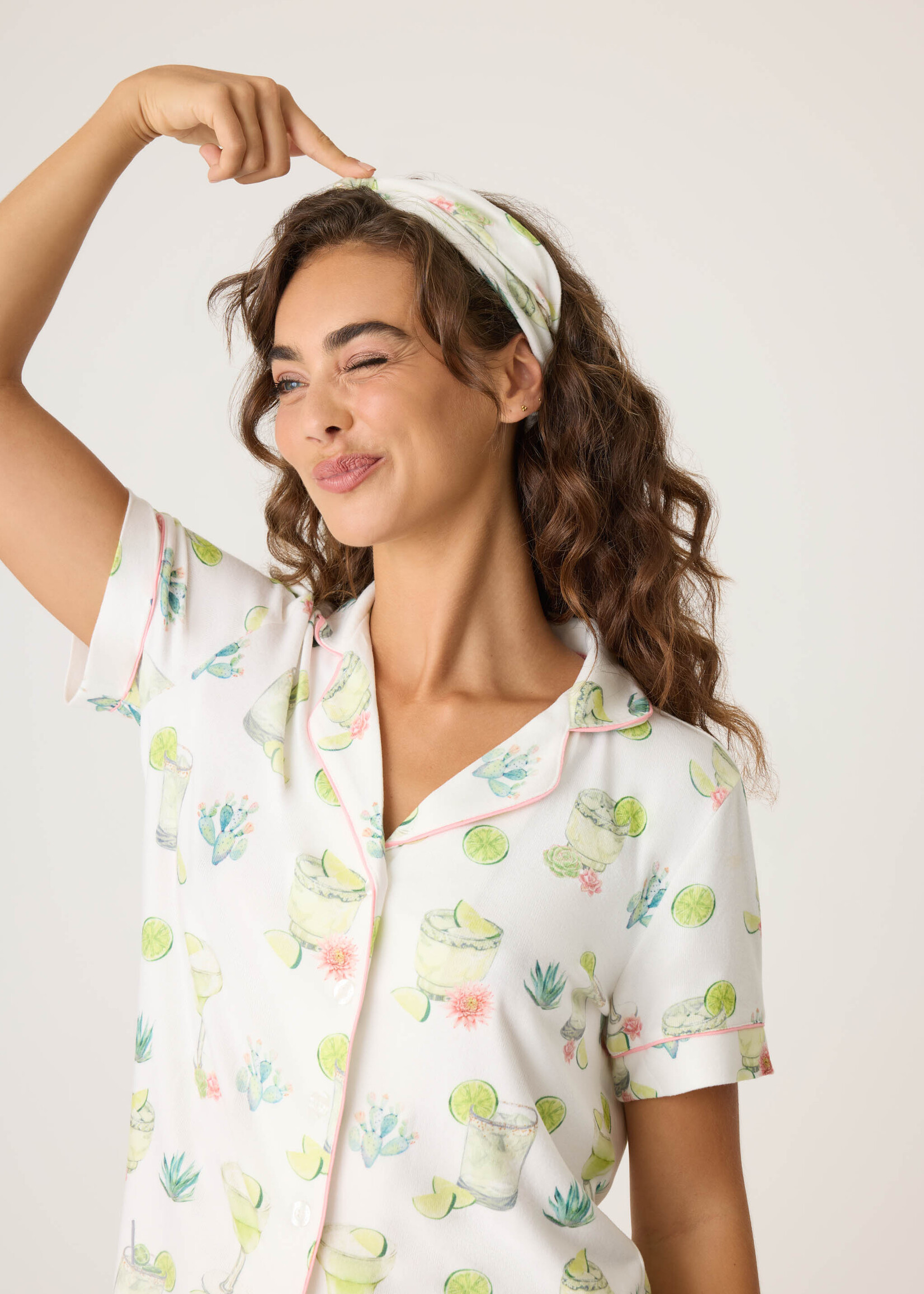 PJ Salvage Limes & Sunshine Short PJ Set RSLSPJ