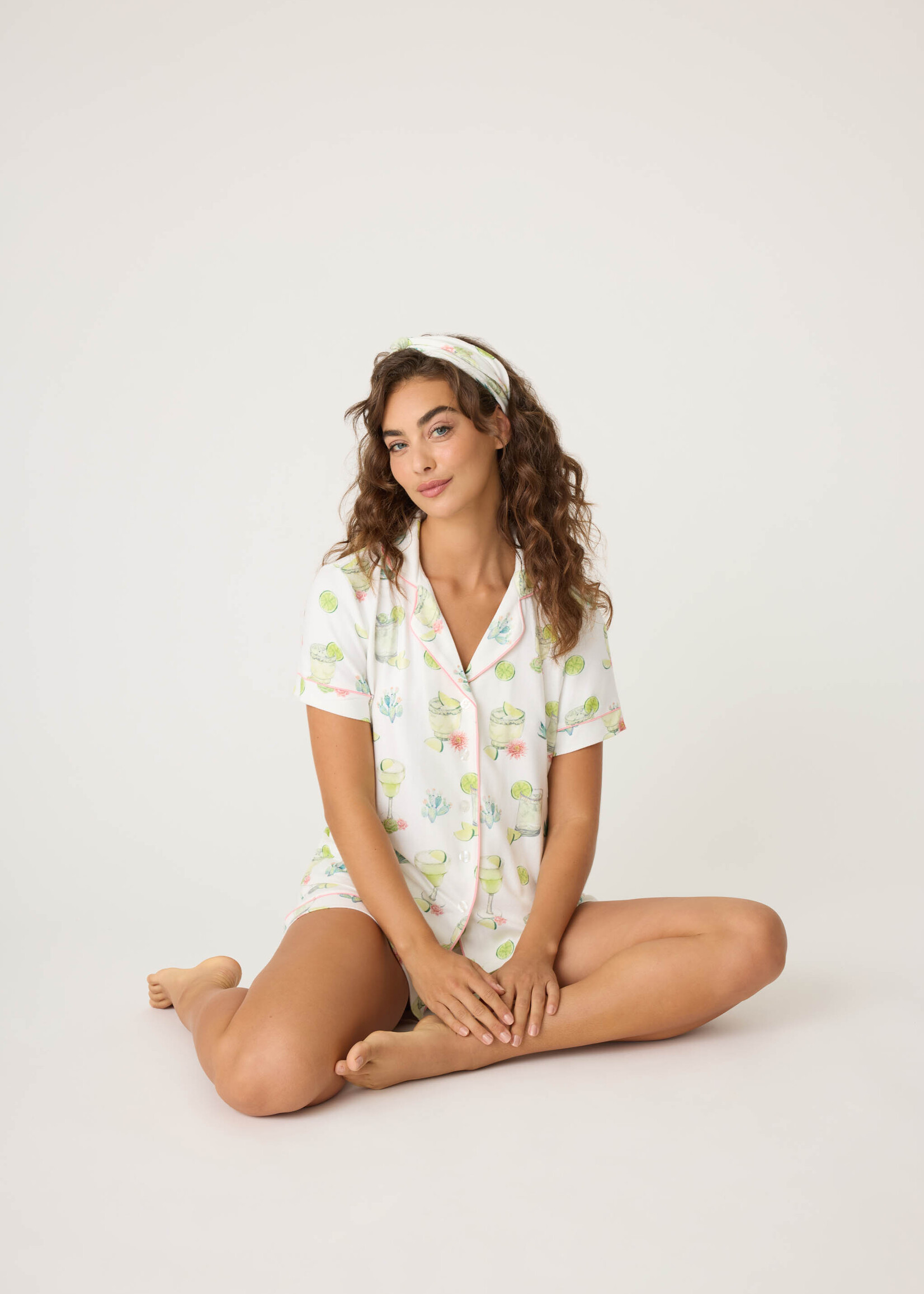 PJ Salvage Limes & Sunshine Short PJ Set RSLSPJ