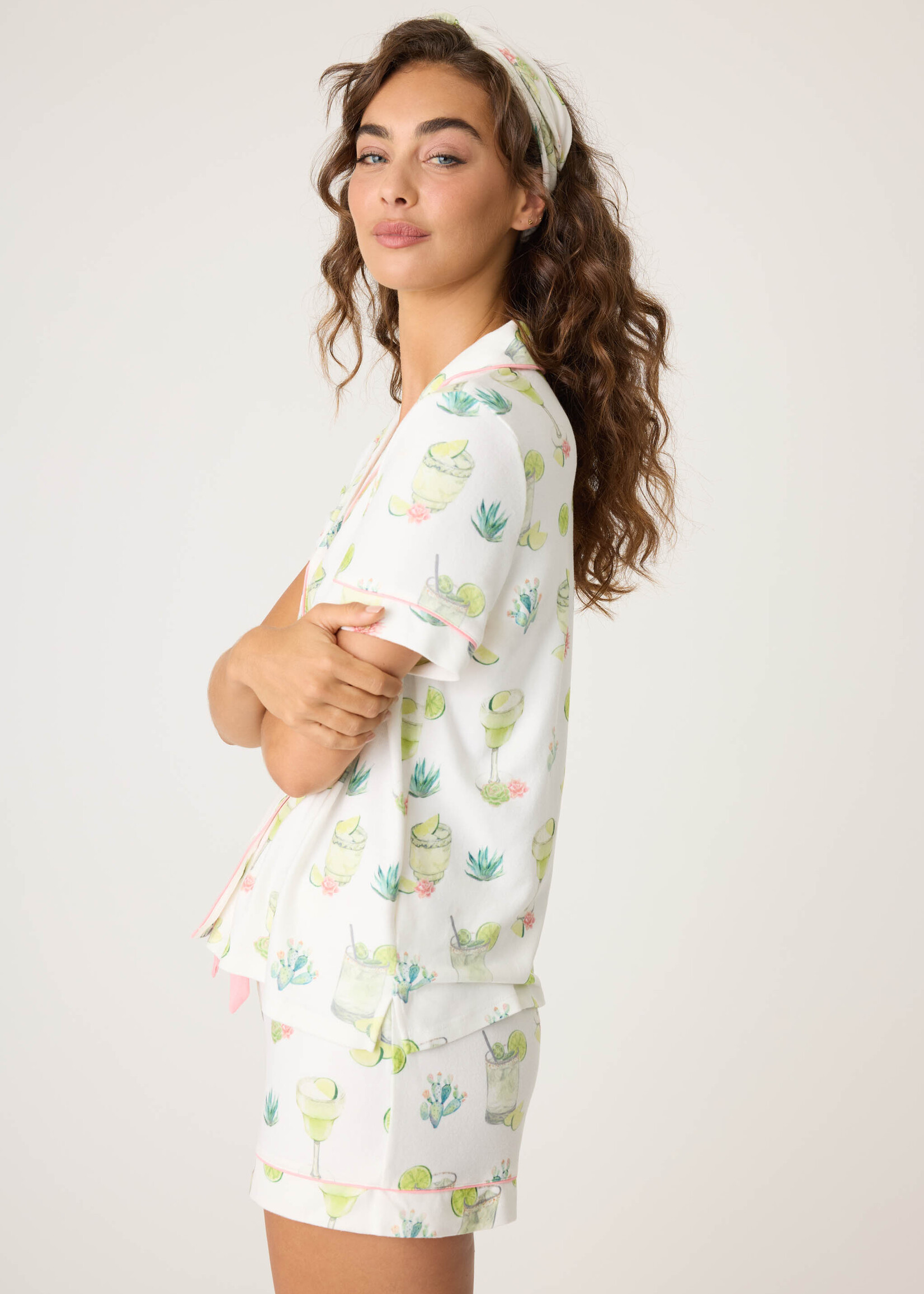 PJ Salvage Limes & Sunshine Short PJ Set RSLSPJ