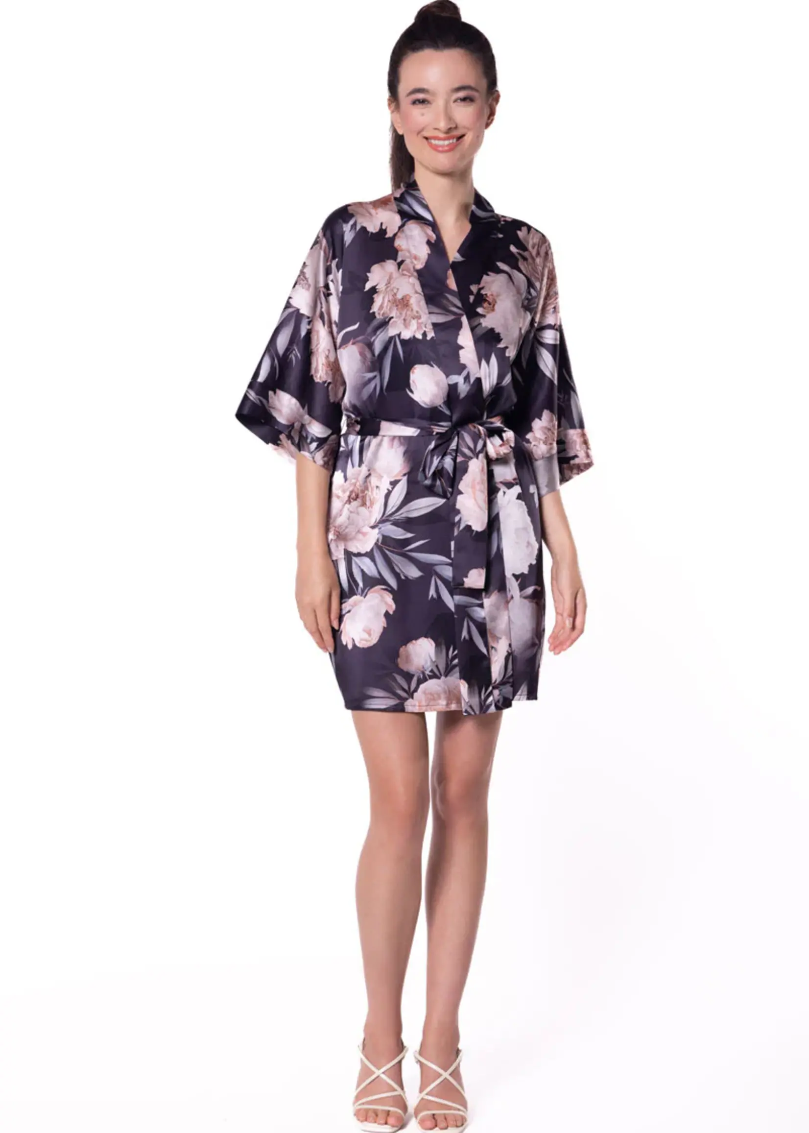 Christine After Dark Silk Robe AFT4000