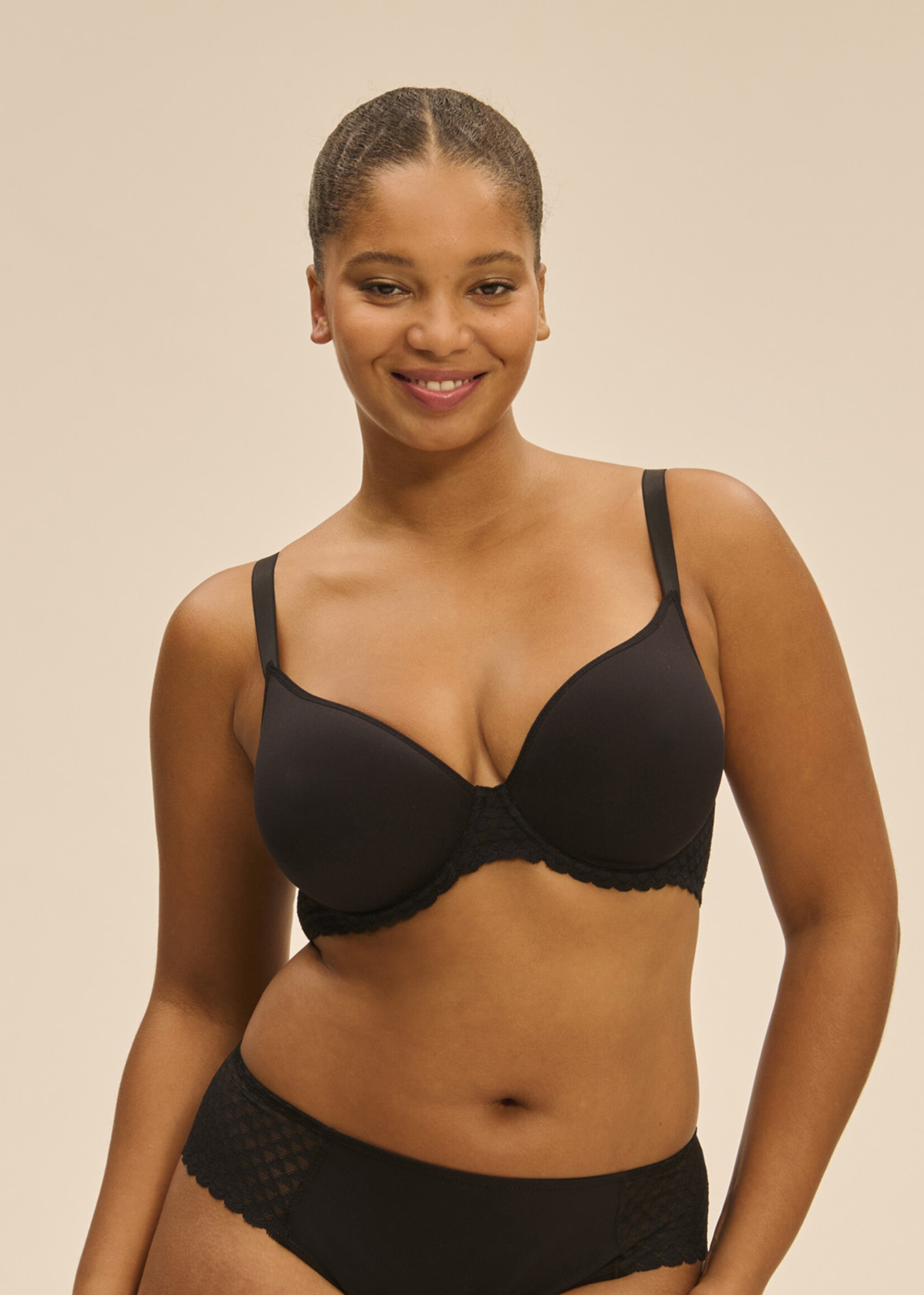 Simone Perele Subtile Plunge Spacer Bra 19Y316