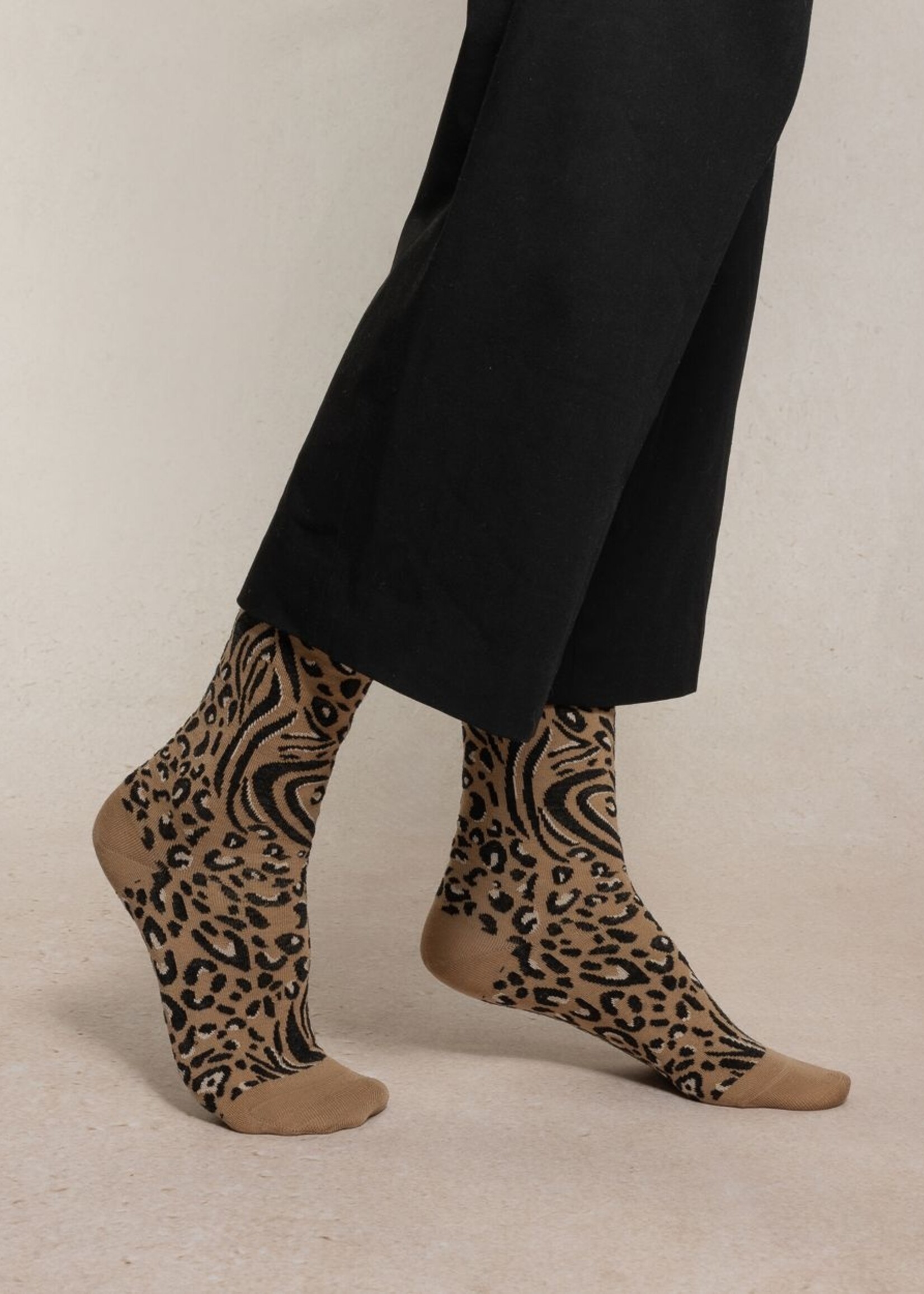 Bleuforet Wool Animal Print Socks 6562