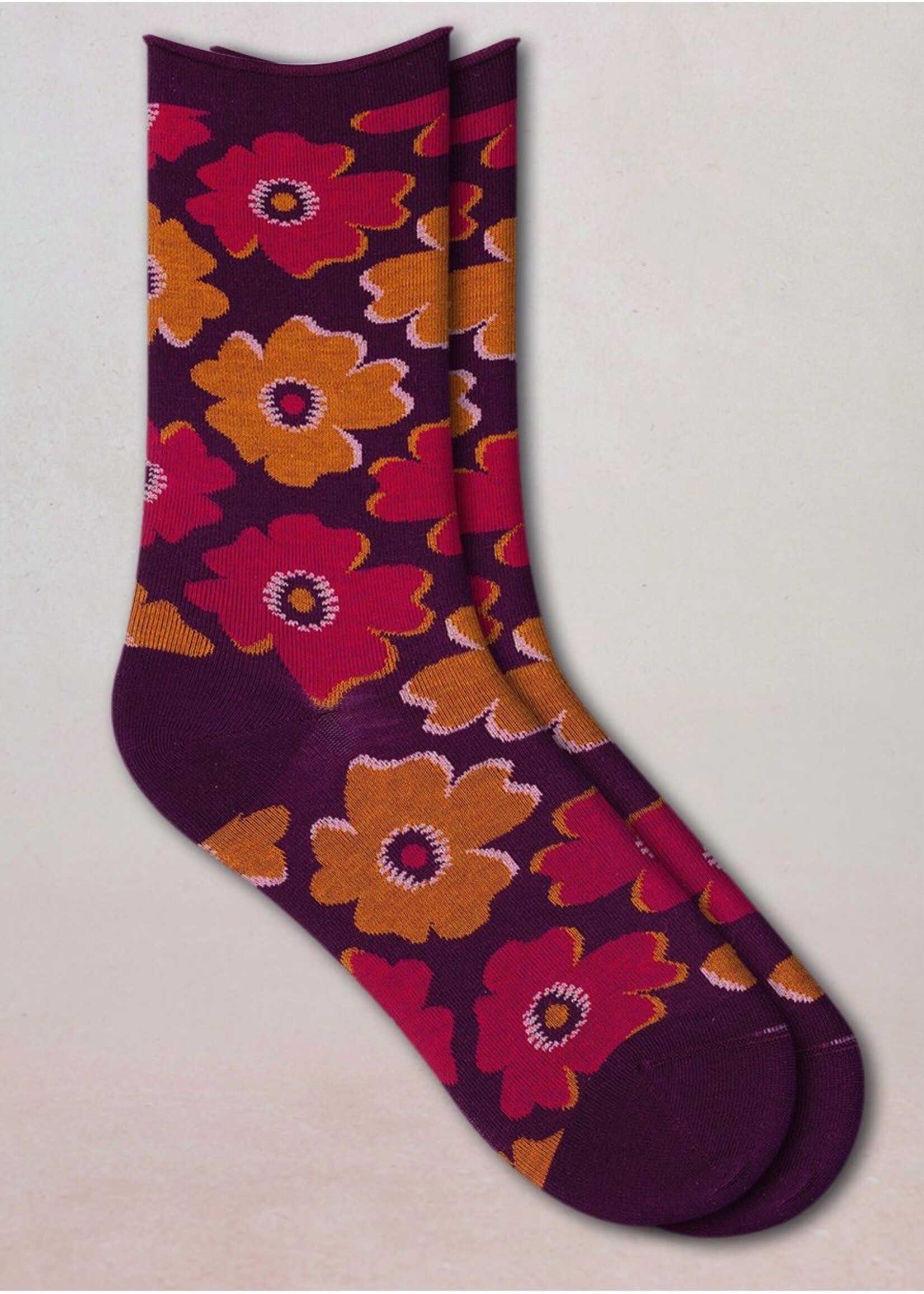 Bleuforet Cotton Petunia Socks 6577