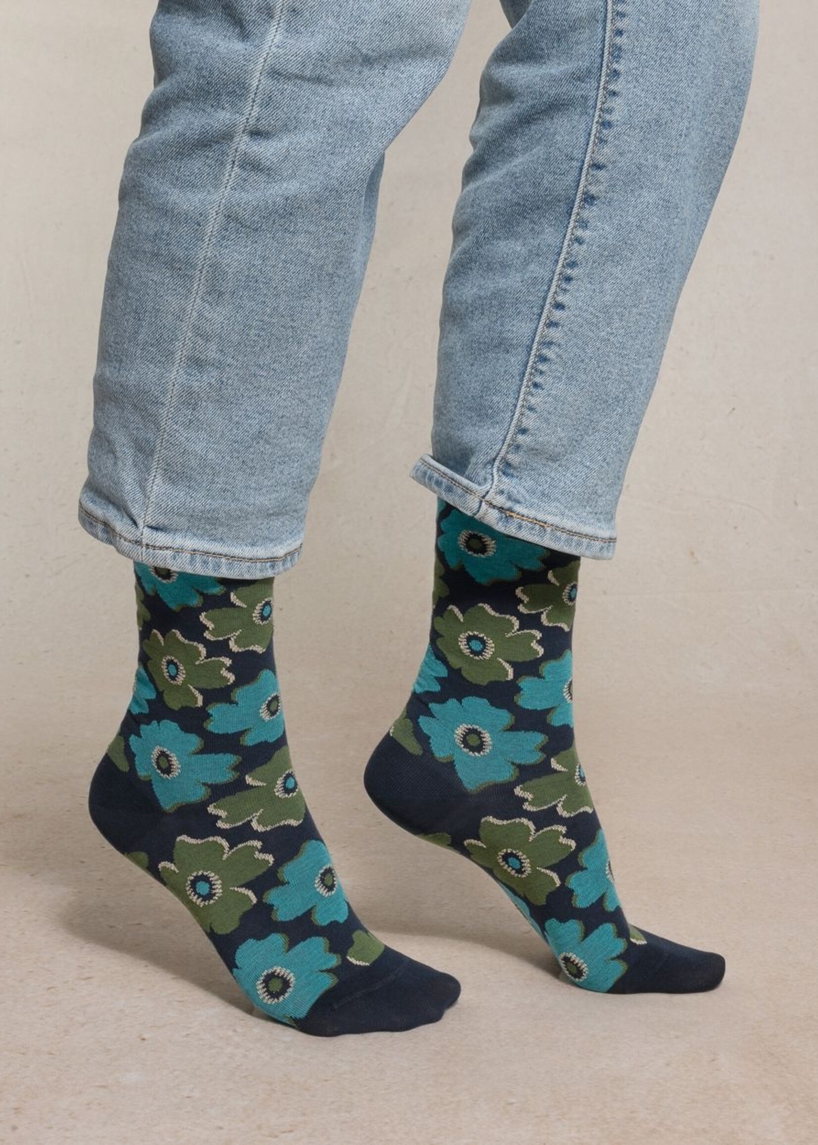 Bleuforet Cotton Petunia Socks 6577