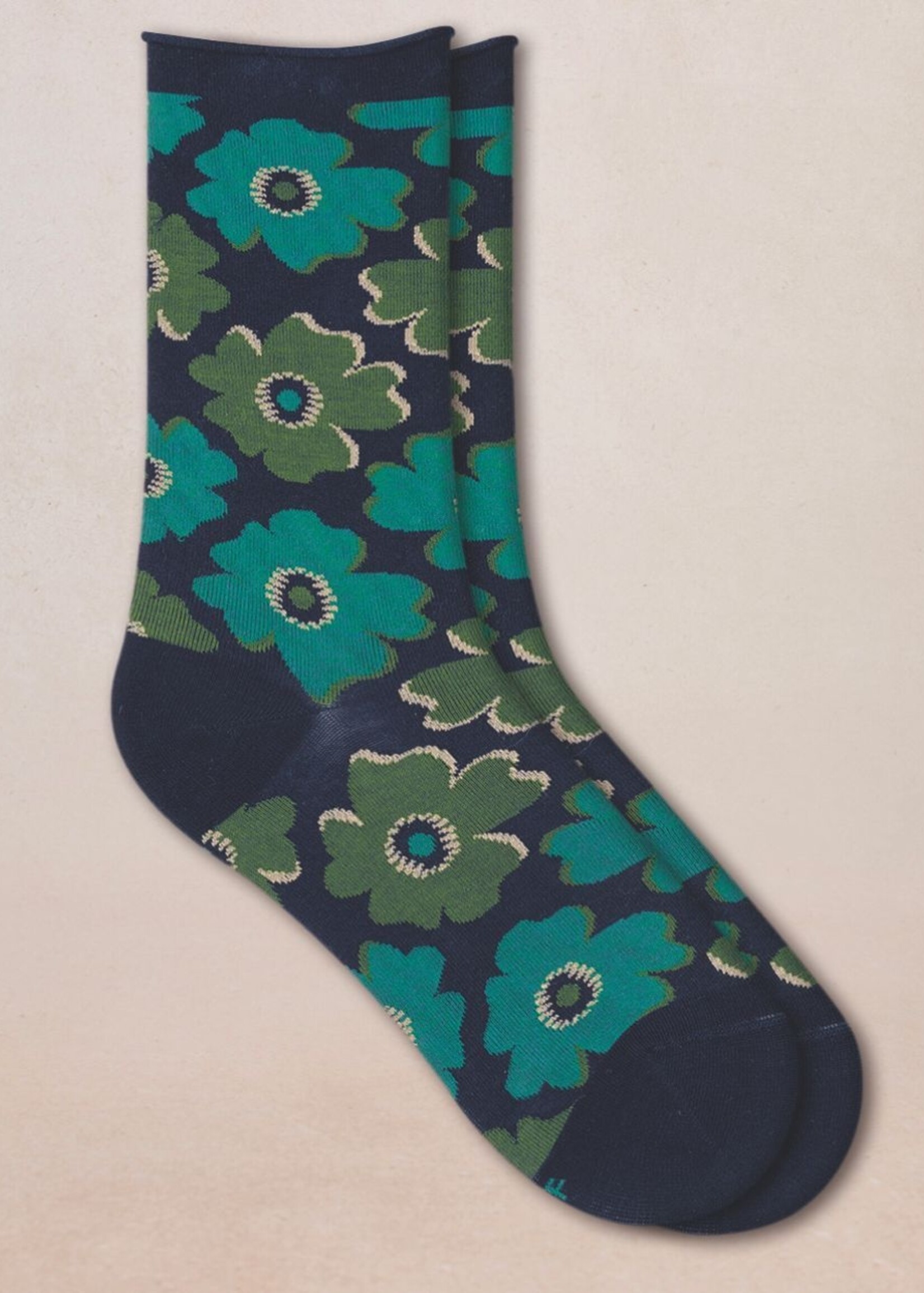 Bleuforet Cotton Petunia Socks 6577