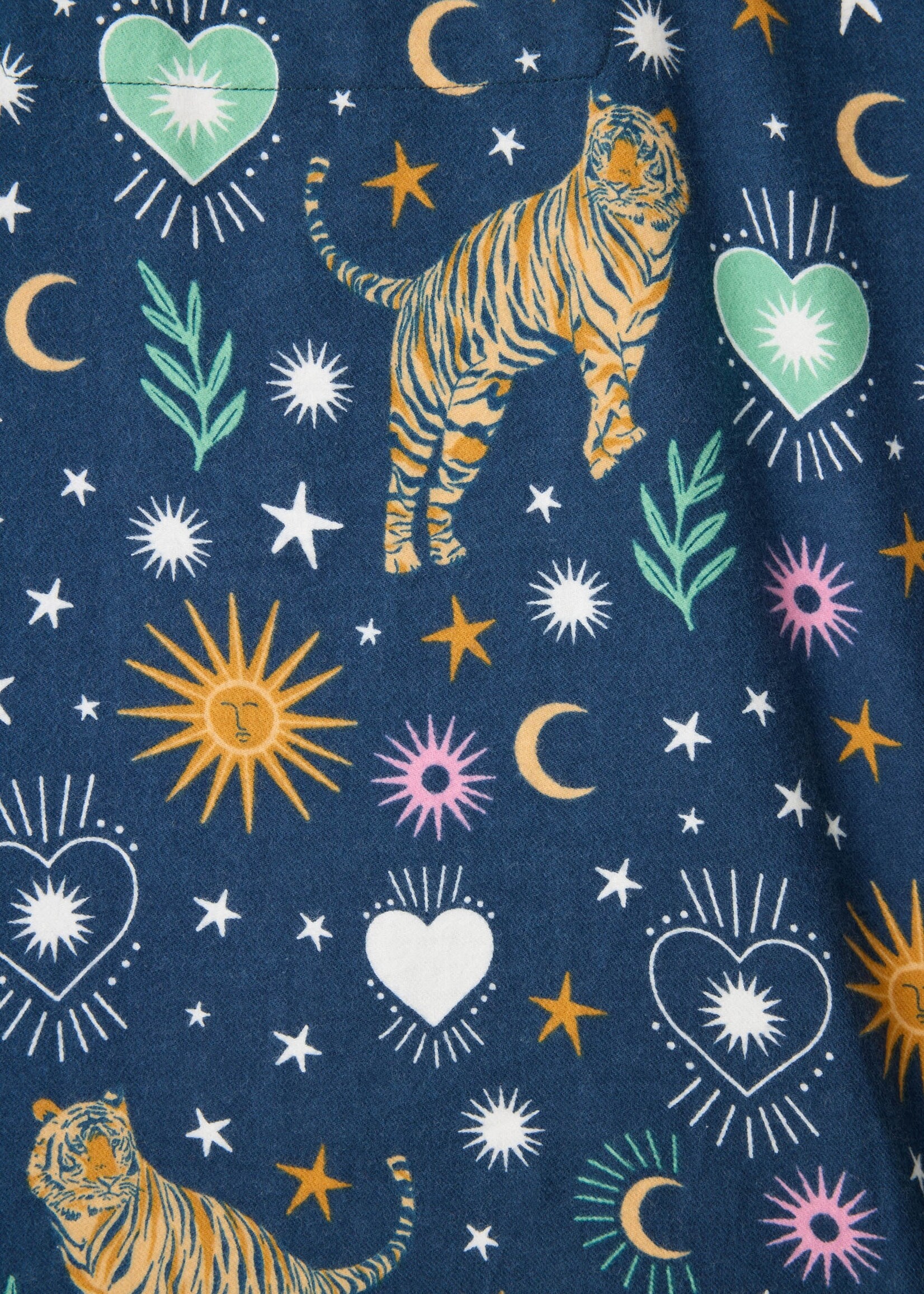 PJ Salvage Wild at Heart Flannel PJ Set RUFLPJ1