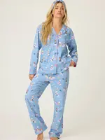 PJ Salvage Baked Woof Love Flannel PJ Set