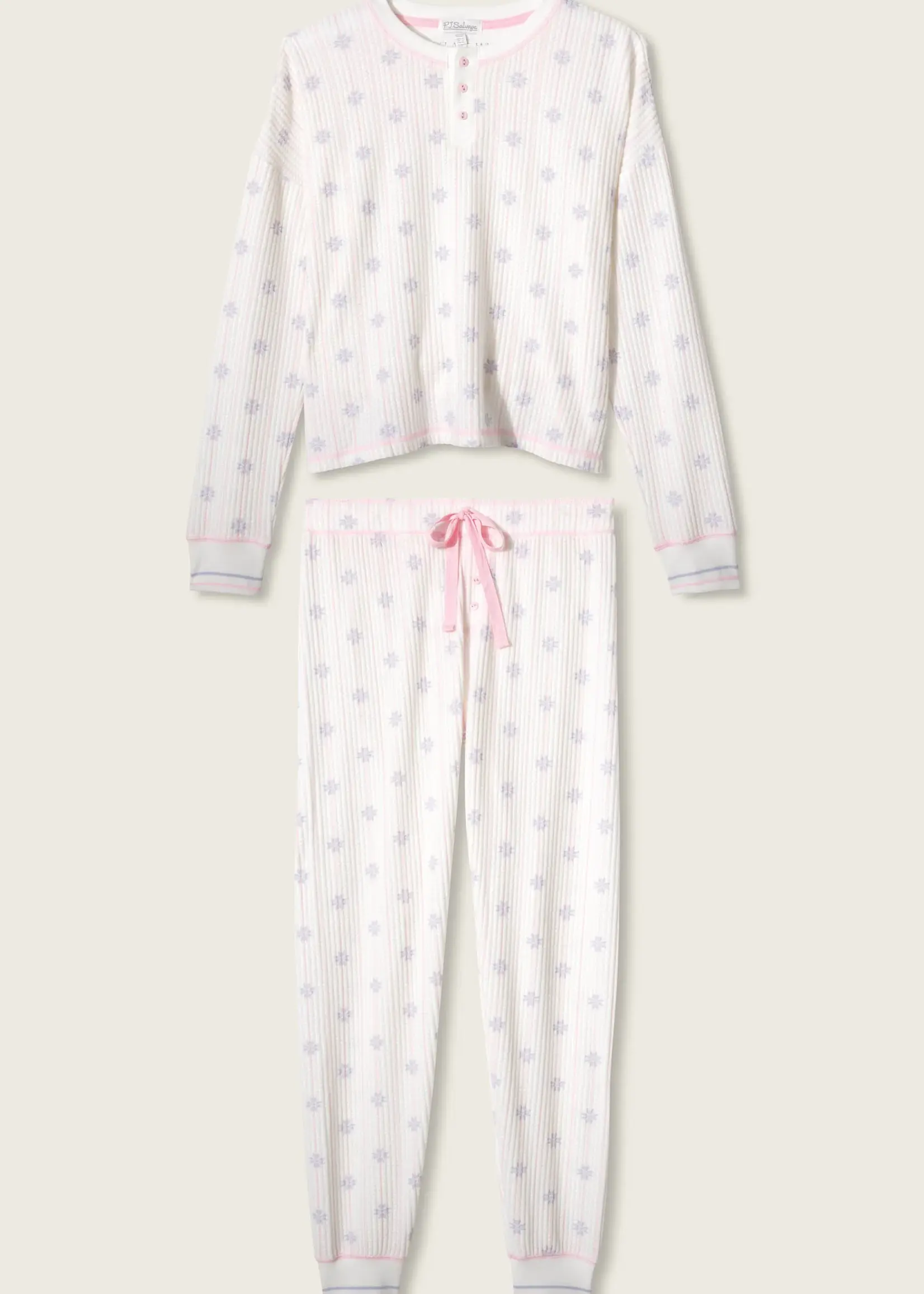 PJ Salvage Ski Jammie Classics Set RUSJST