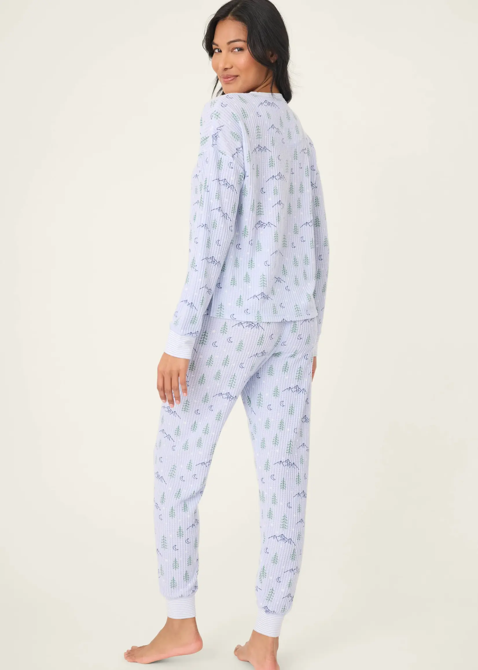 PJ Salvage Ski Jammie Classics Set RUSJST