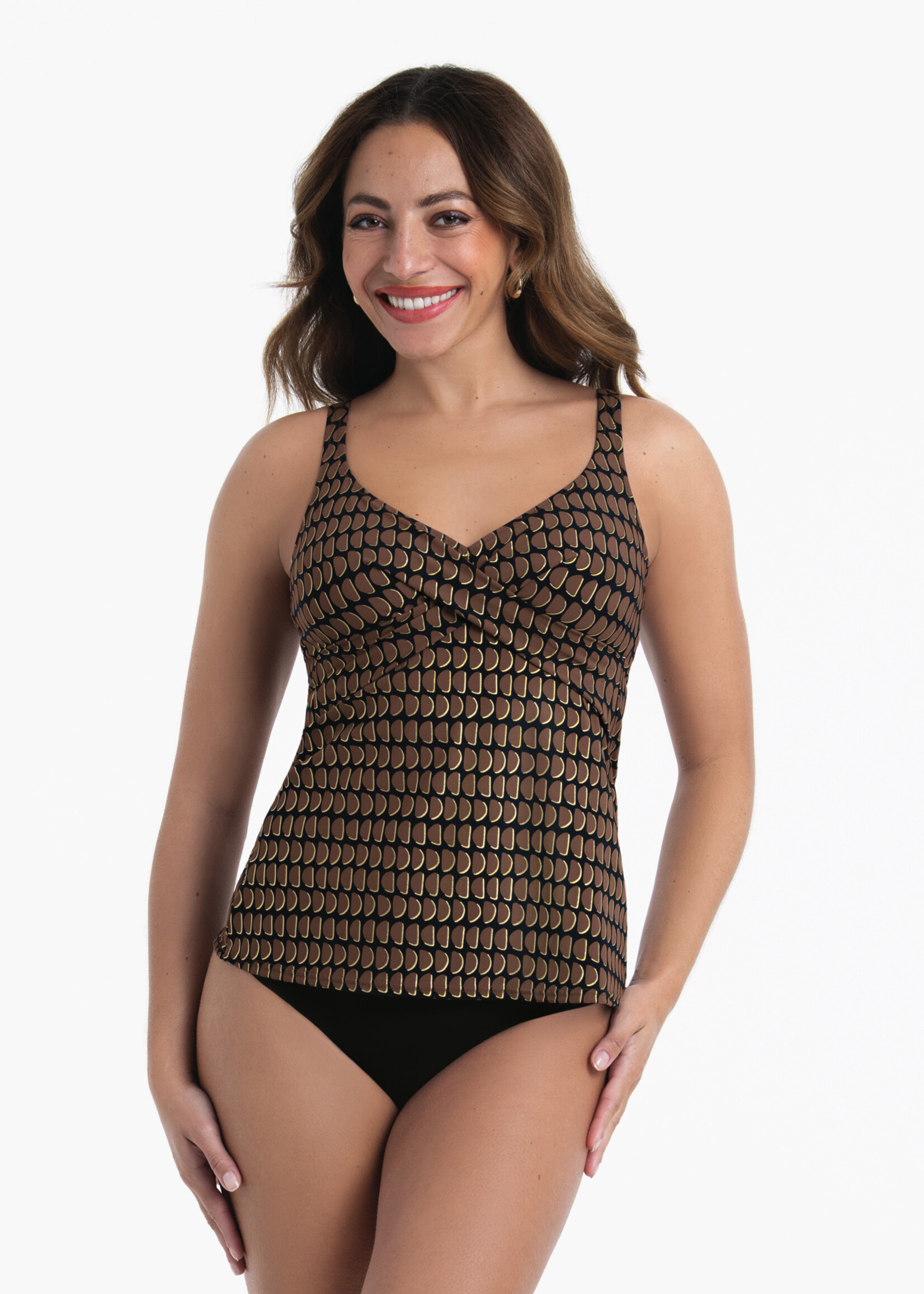 Anita Java Beach Tankini Top 8884-1
