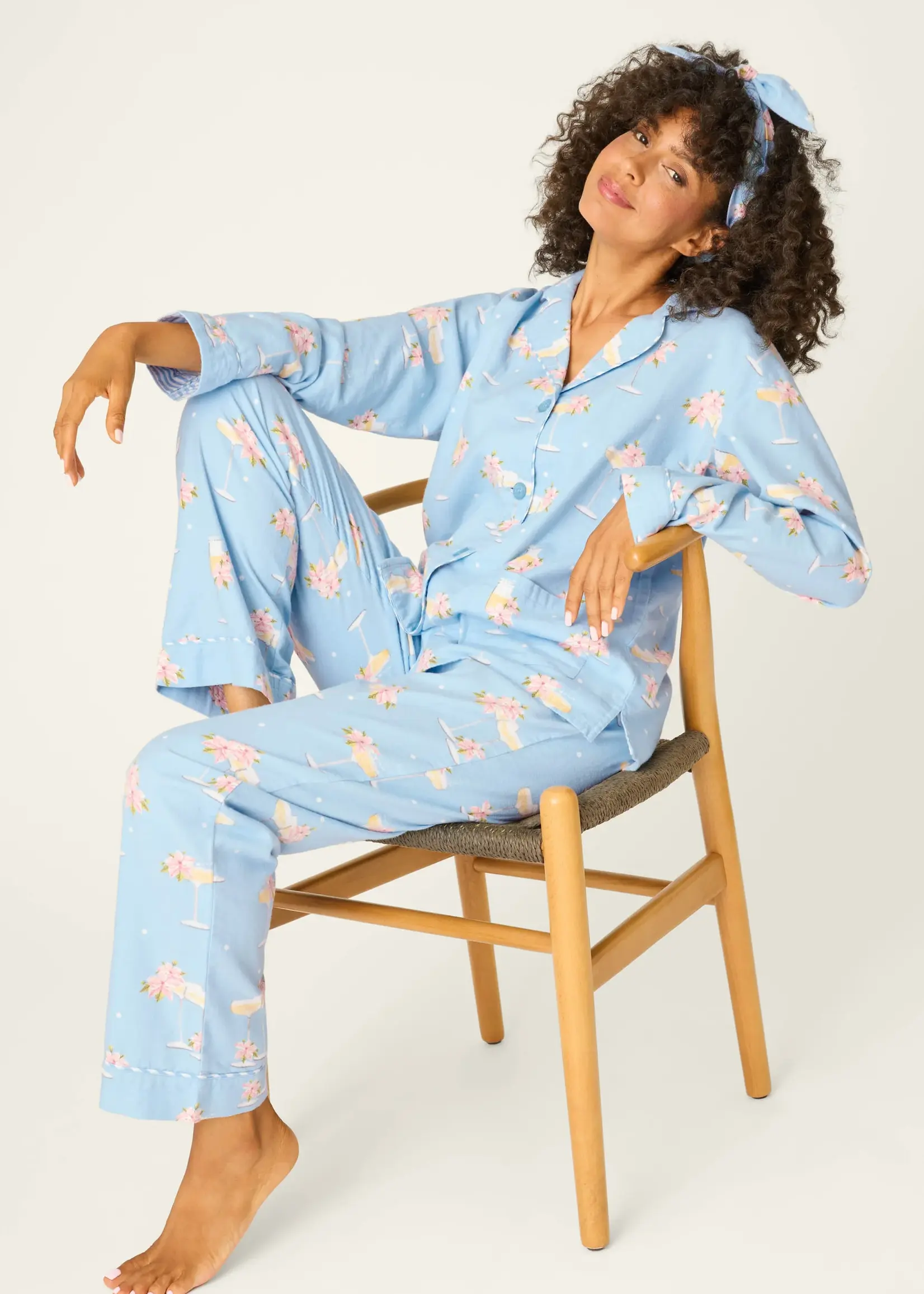 PJ Salvage Fizz the Season Flannel PJ Set RVFLPJ