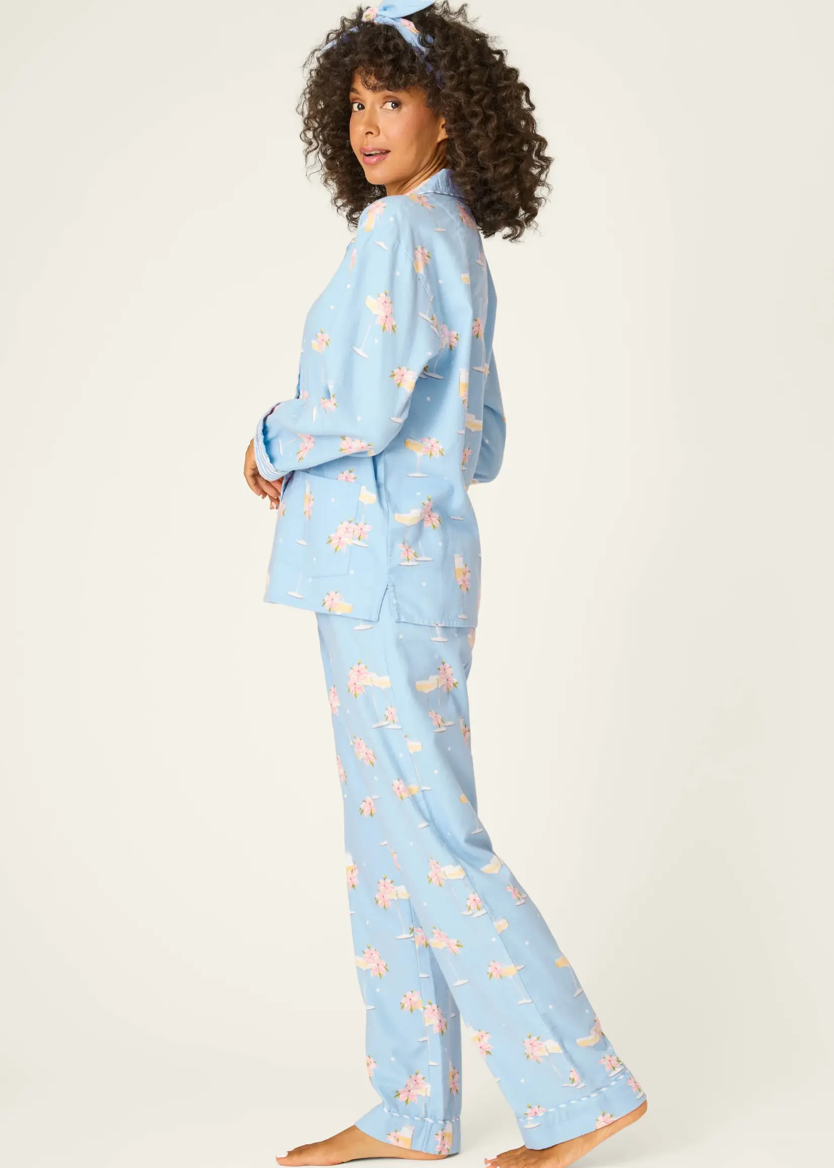 PJ Salvage Fizz the Season Flannel PJ Set RVFLPJ