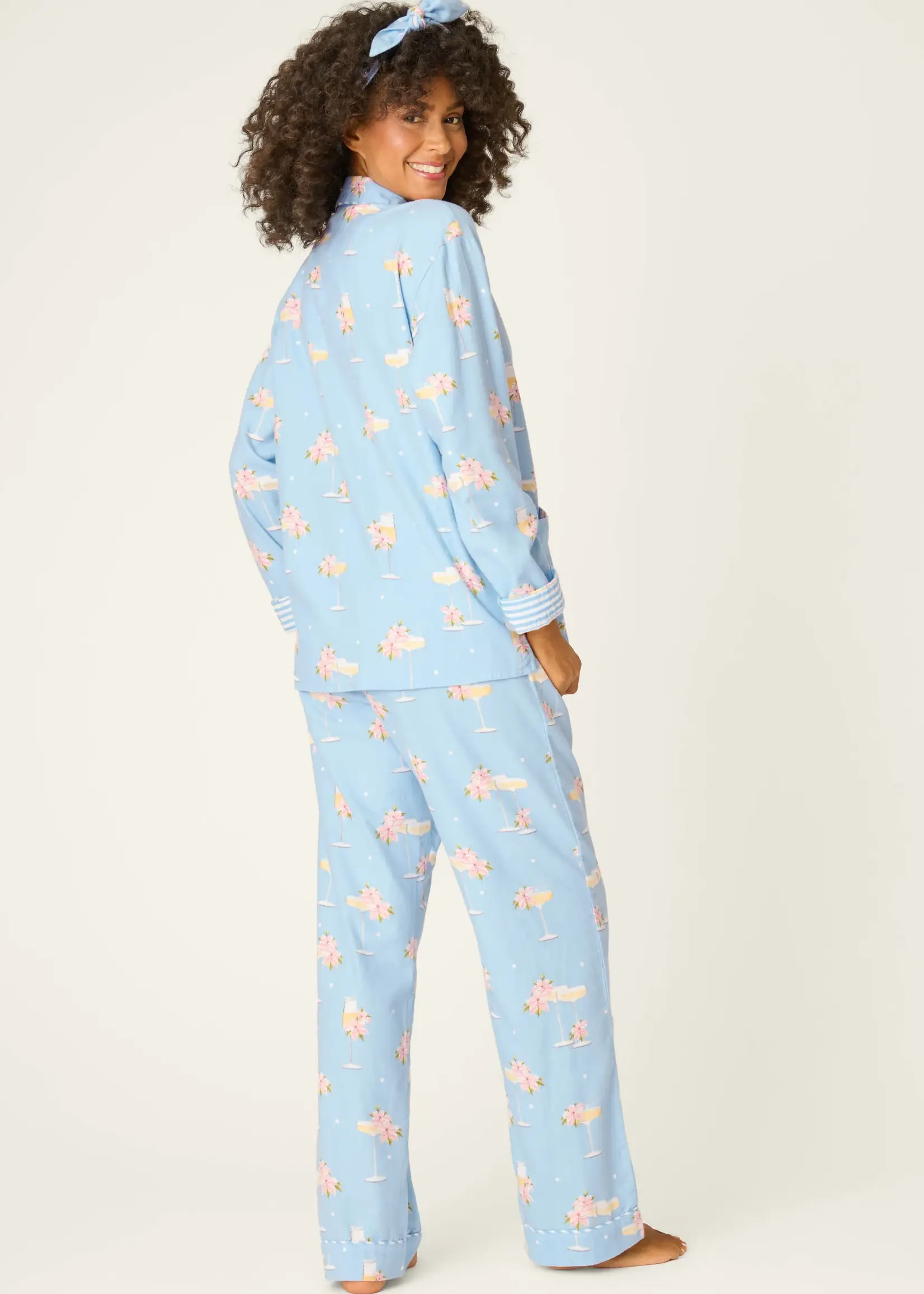 PJ Salvage Fizz the Season Flannel PJ Set RVFLPJ
