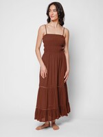 Koy Resort Miami Luxe Smocked Tiered Dress