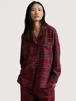 Polo Ralph Lauren Madison Plaid Cotton Flannel PJ Set