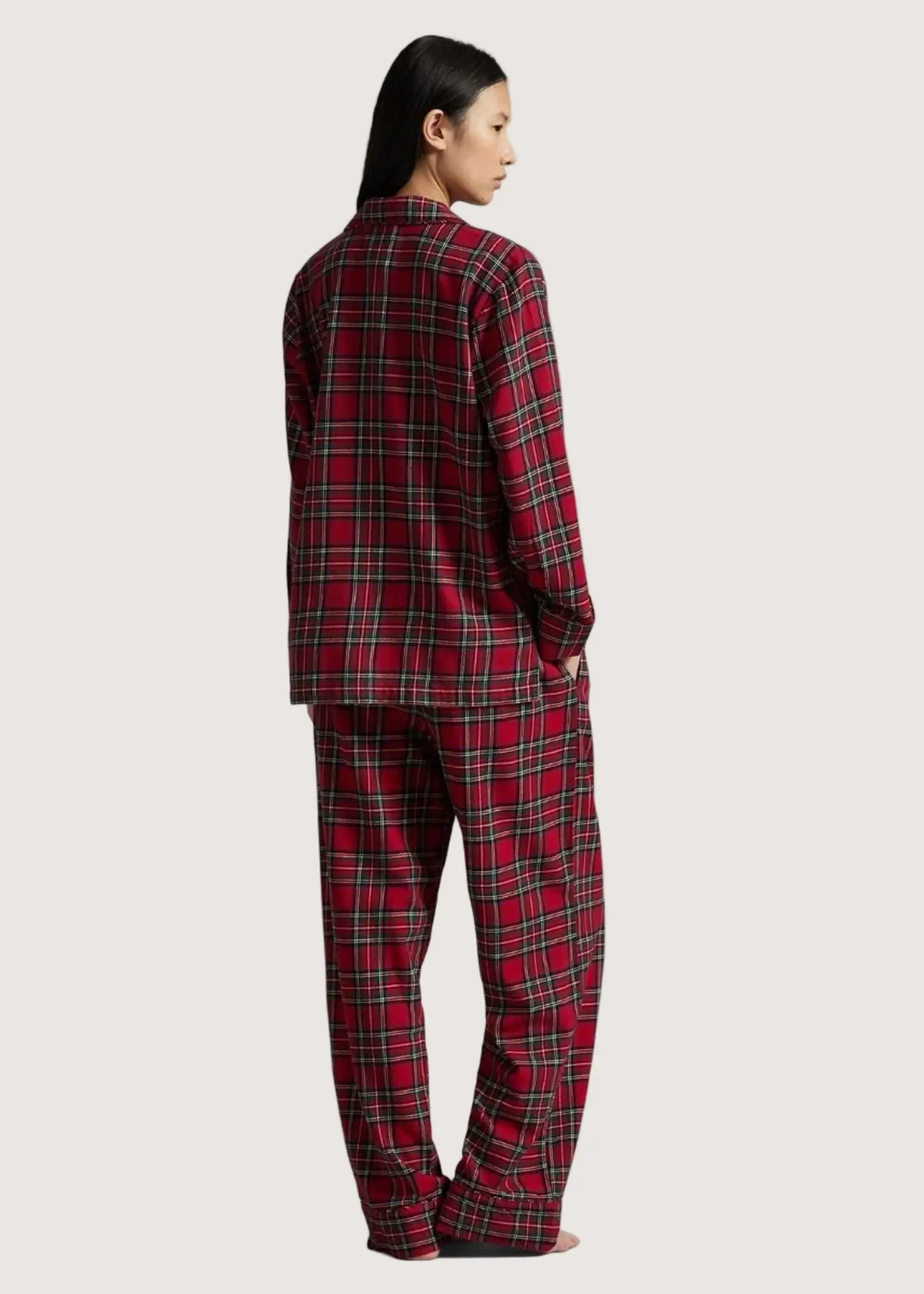 Polo Ralph Lauren Madison Plaid Cotton Flannel PJ Set 4P8043R3