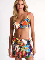 Shan Toulouse Print Classique Skirt