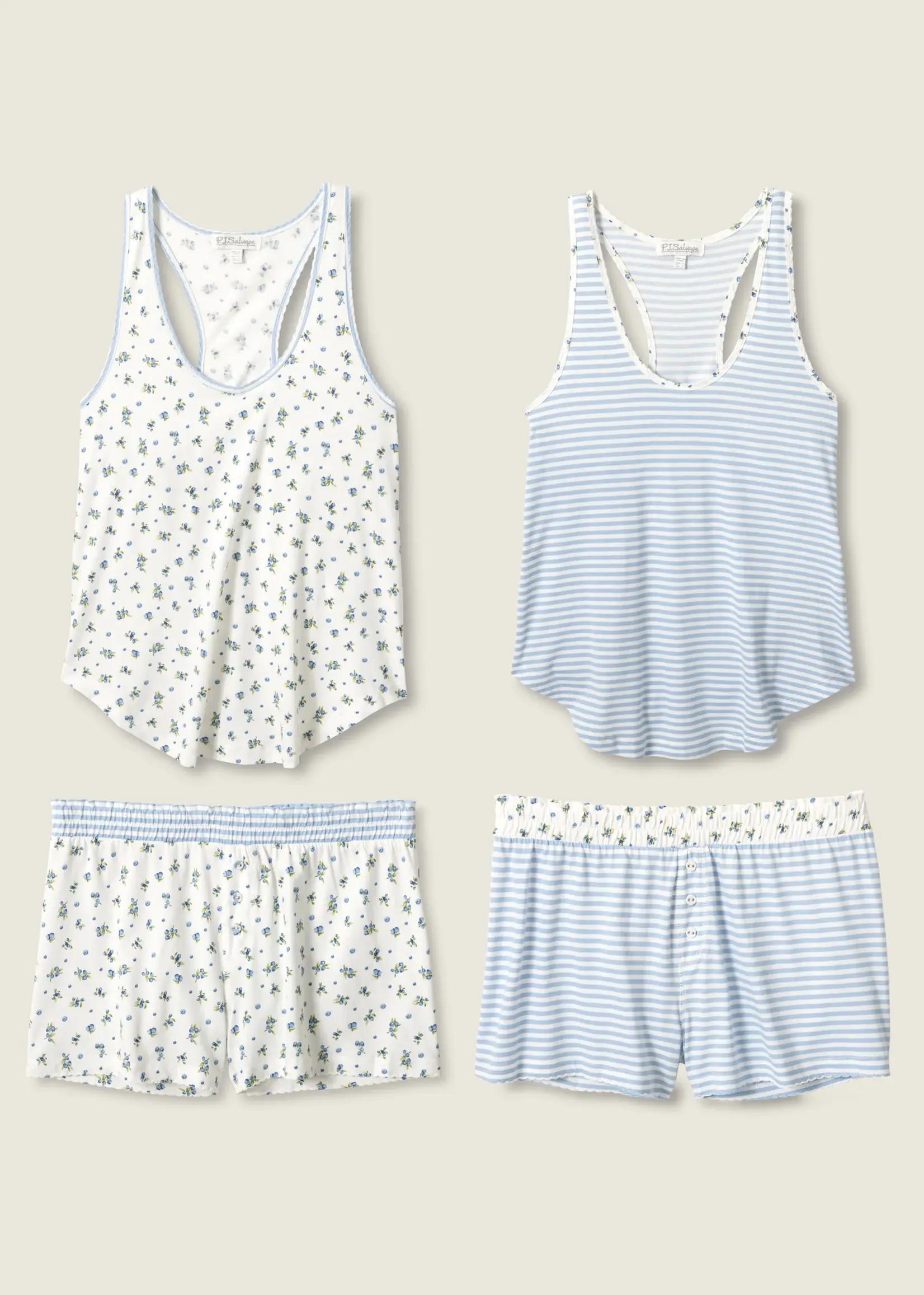 PJ Salvage Mix & Match 2 Pack Short Set RWMMST