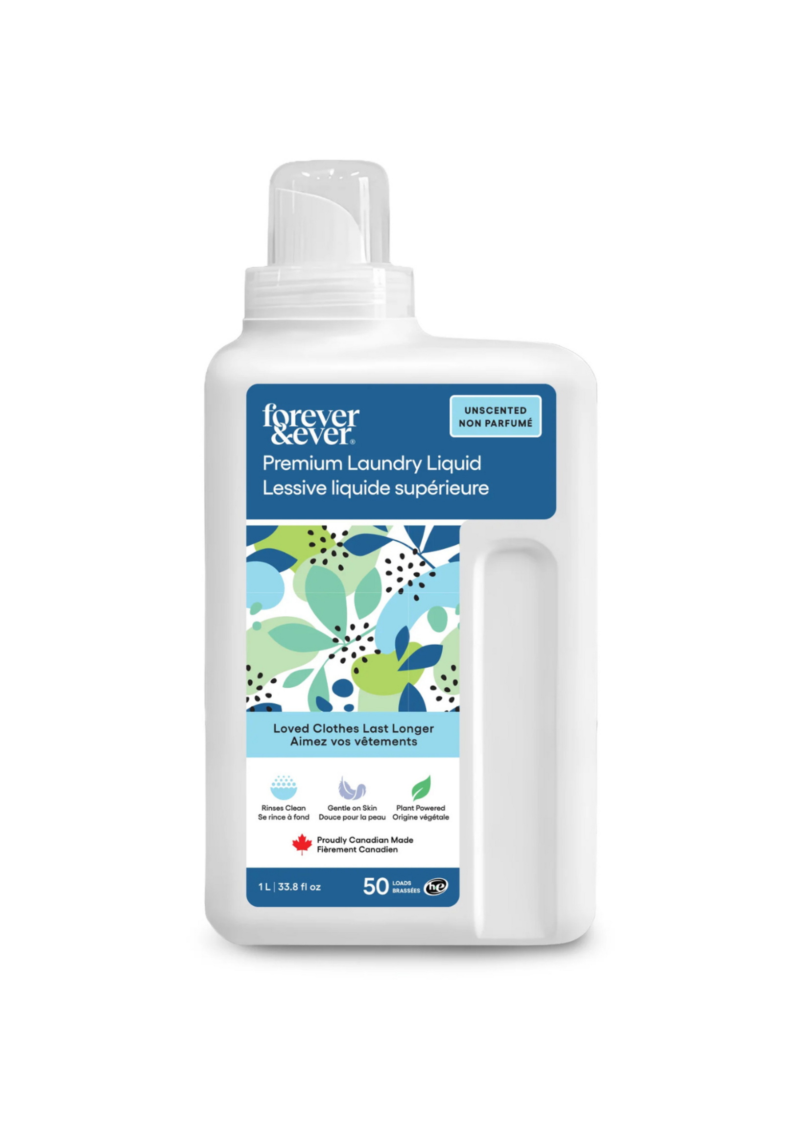 Forever & Ever Unscented Liquid Detergent 1L
