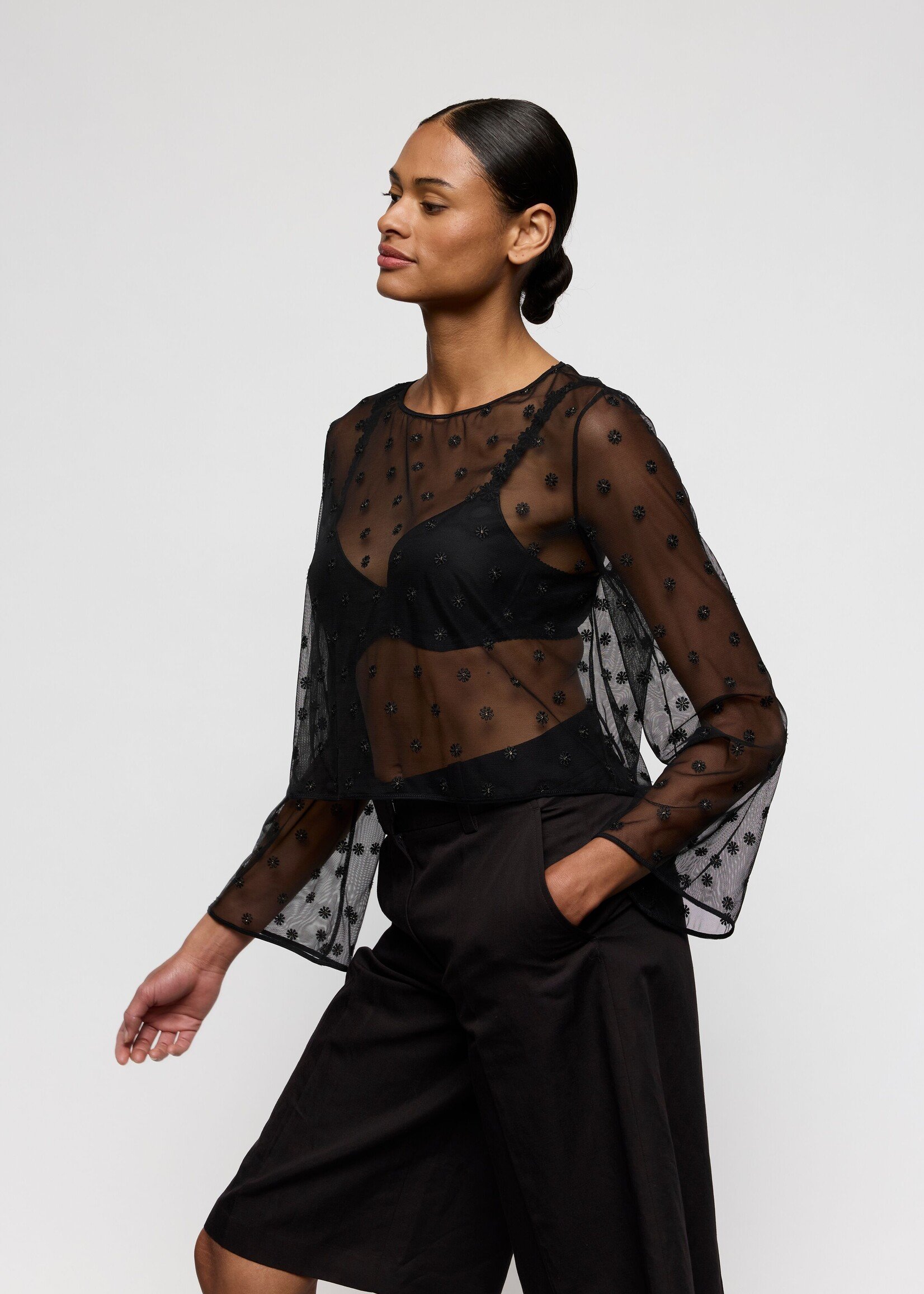 Marie Jo Daisy Sheer Top 0803029