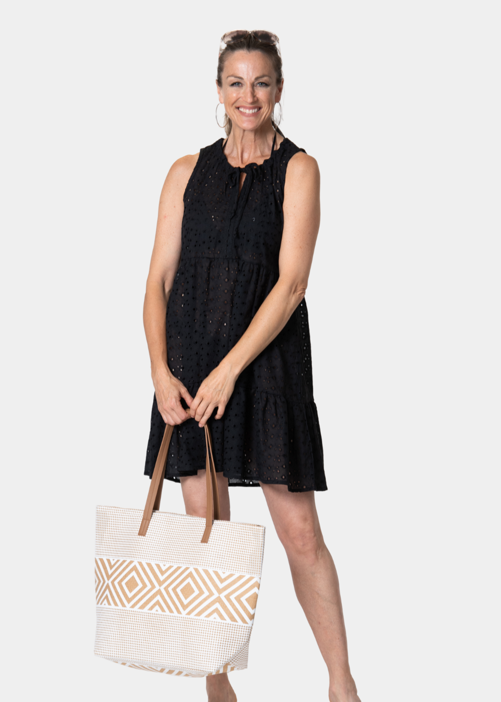 Cover Me Belvedere Point Tiered Sleeveless Dress 26056139