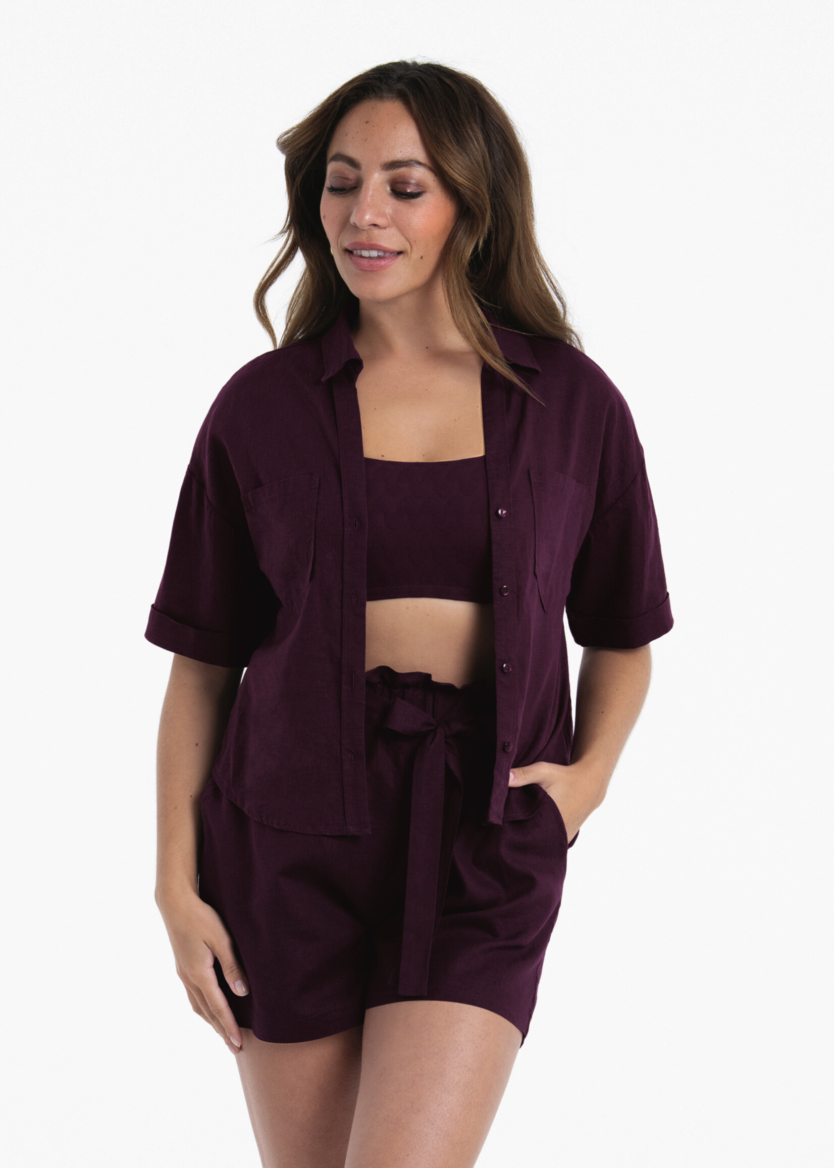 Anita Waves Shirt & Short Set 8656