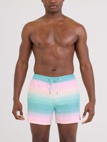 Saxx Oh Buoy 5" Hazy Stripe Swim Trunk