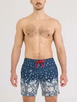 Saxx Oh Buoy 7" Printed Swim Trunk