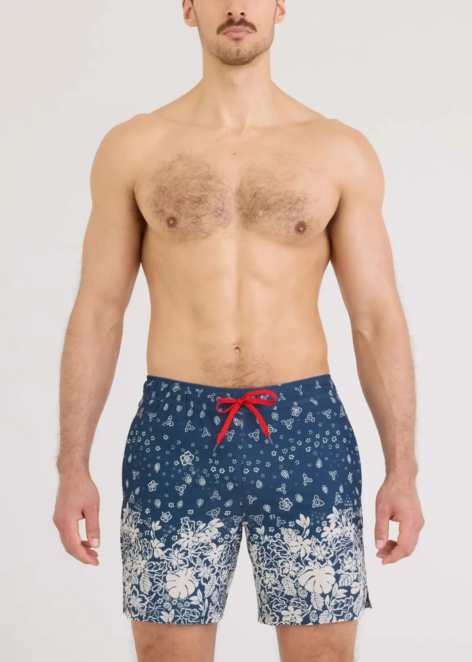 Saxx Oh Buoy 7" Printed Swim Trunk SXSW04L