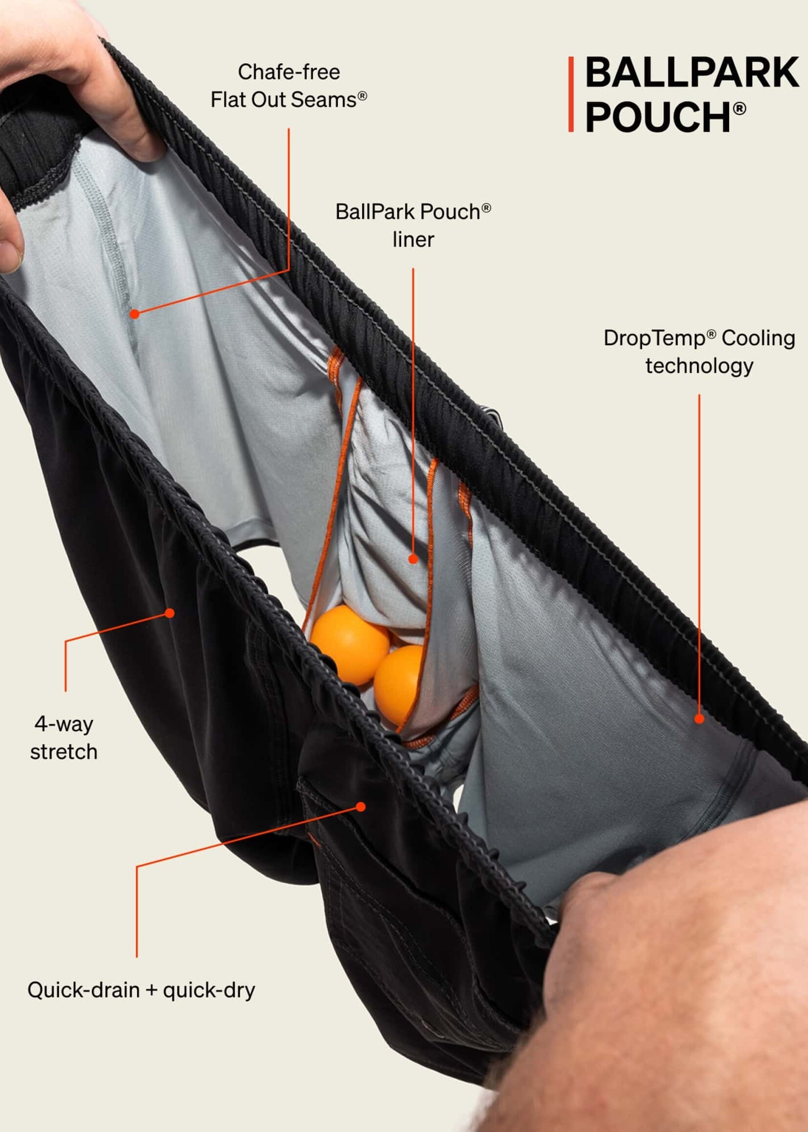 Saxx Oh Buoy 5" Stripe Swim Trunk SXSW03L